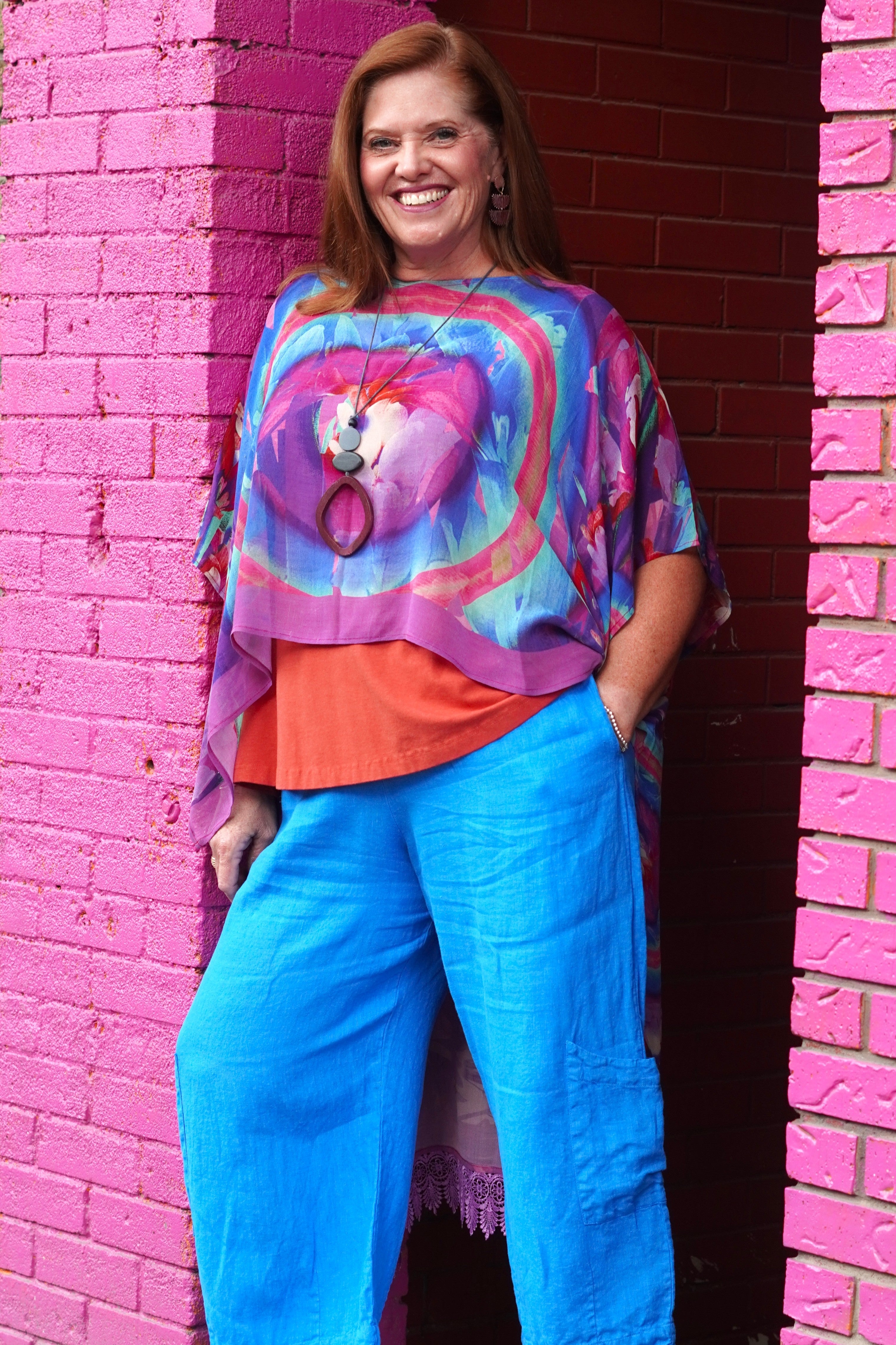 Pure Silk Hi Lo Tops