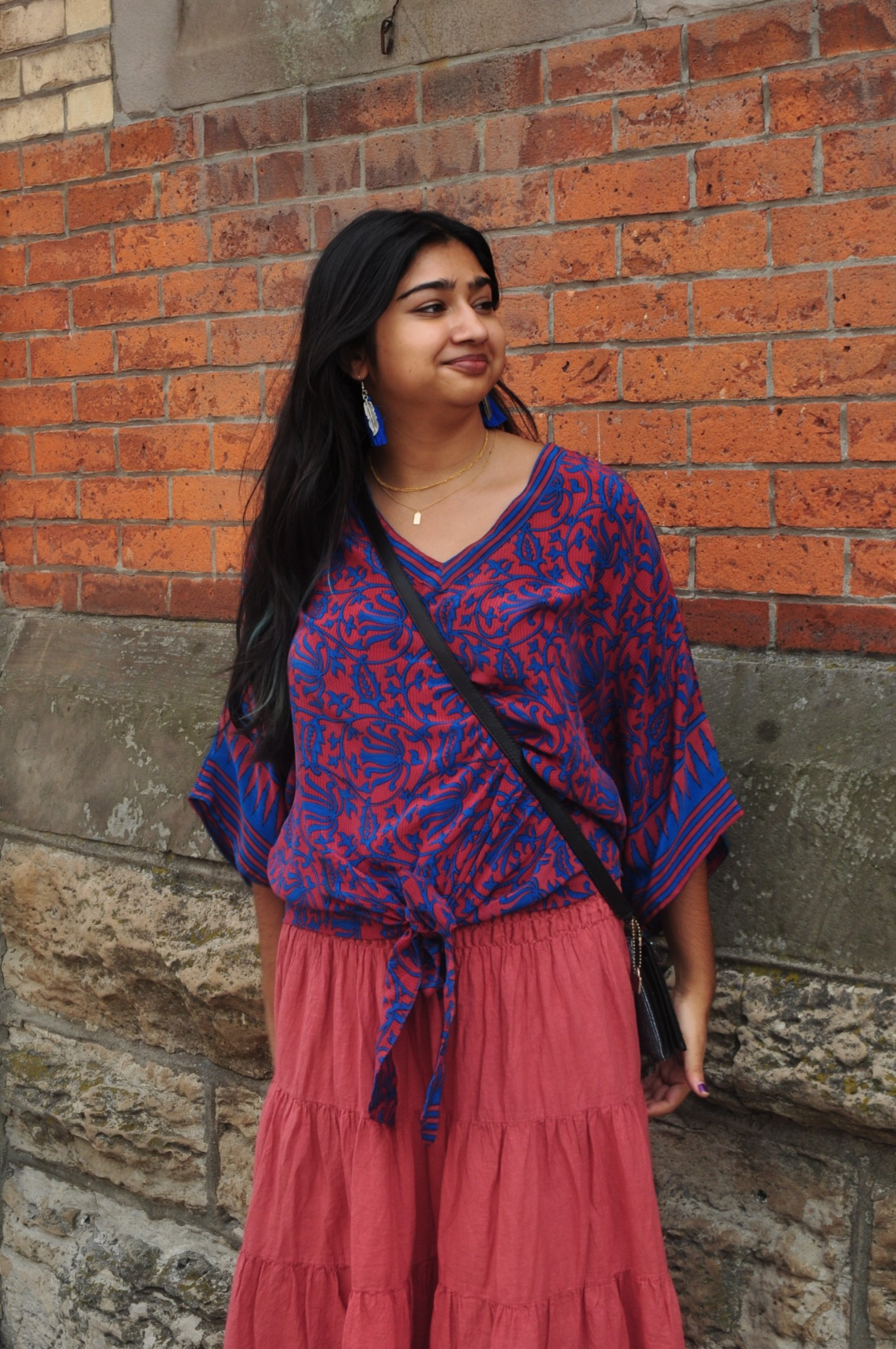 Pure Silk Front Tie Tops