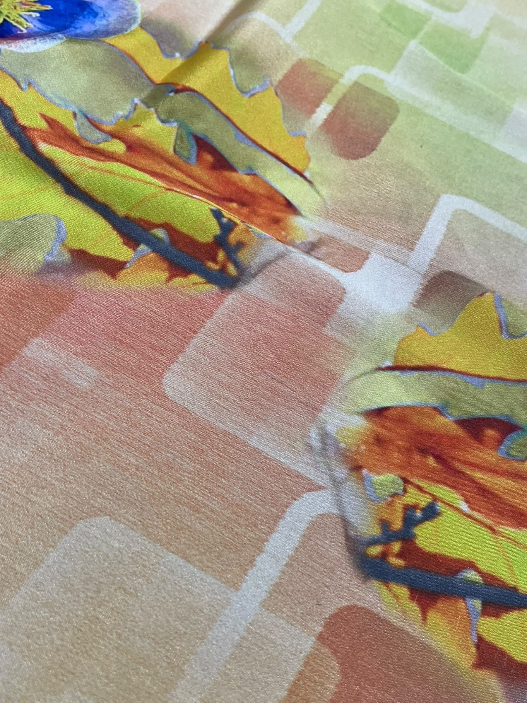 Pollen Version A Upcycled Pure Silk Satin Pillowcase