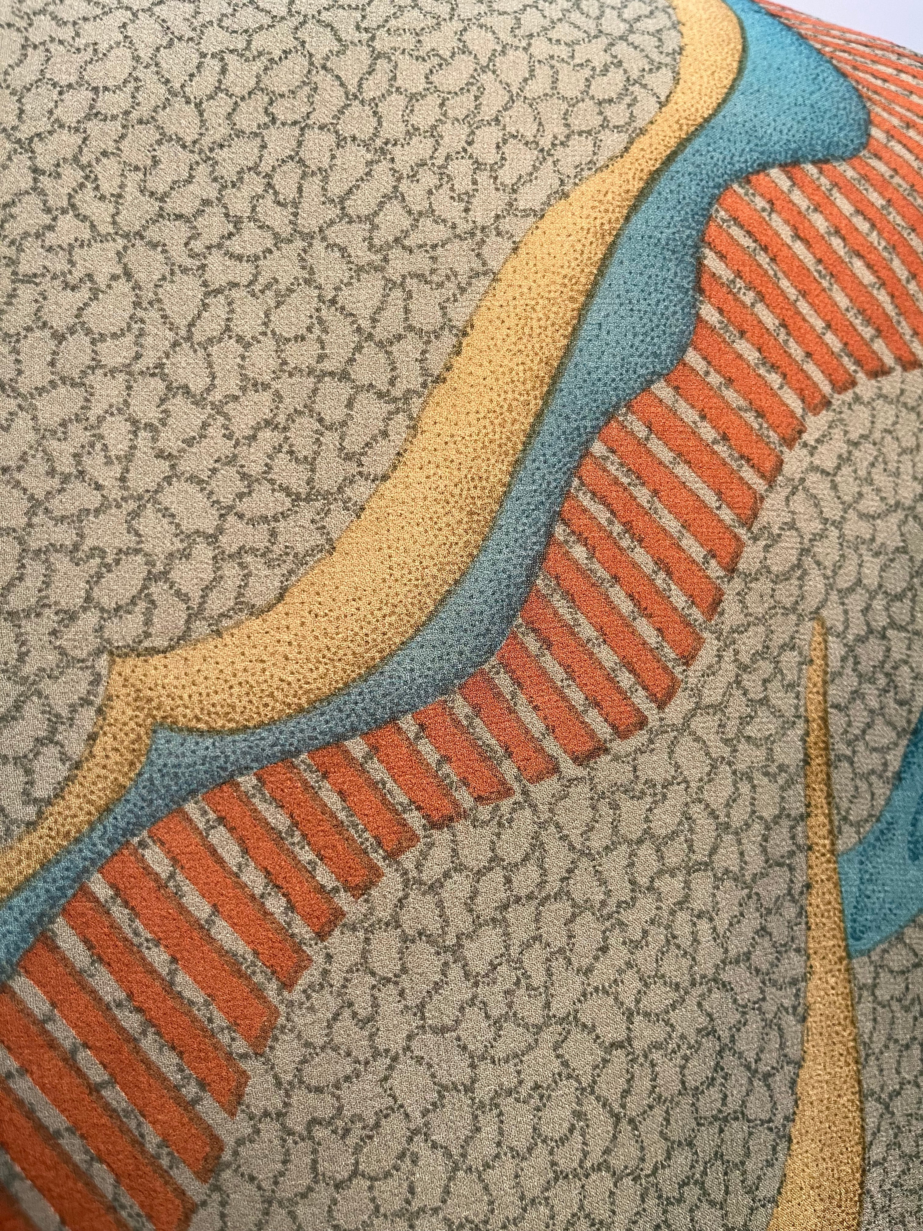 PRG3513 Sheer Avatar Pure Silk Self Pocket Tunic Dress