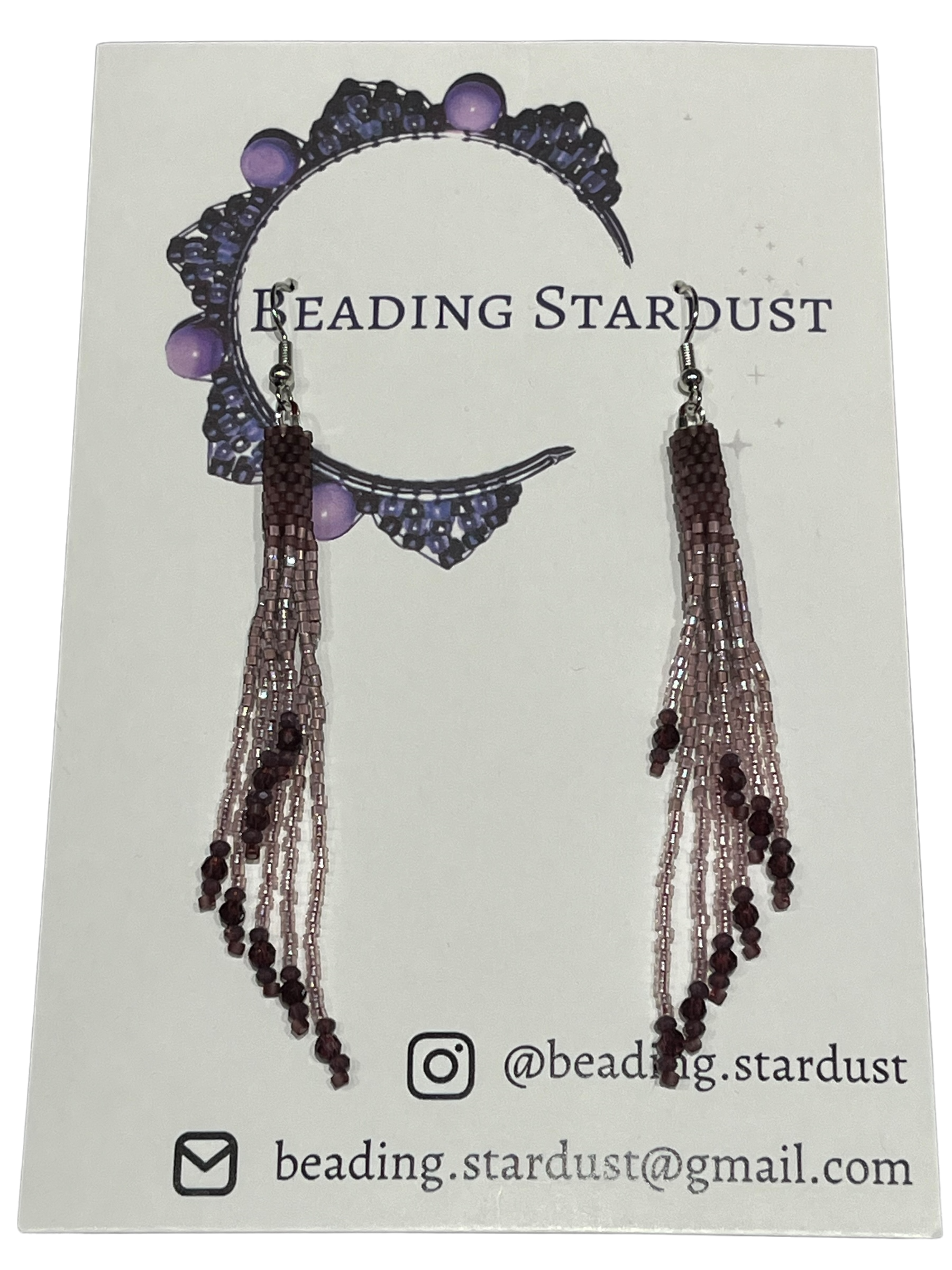 Epiphany Mini Beaded Tassel Earrings