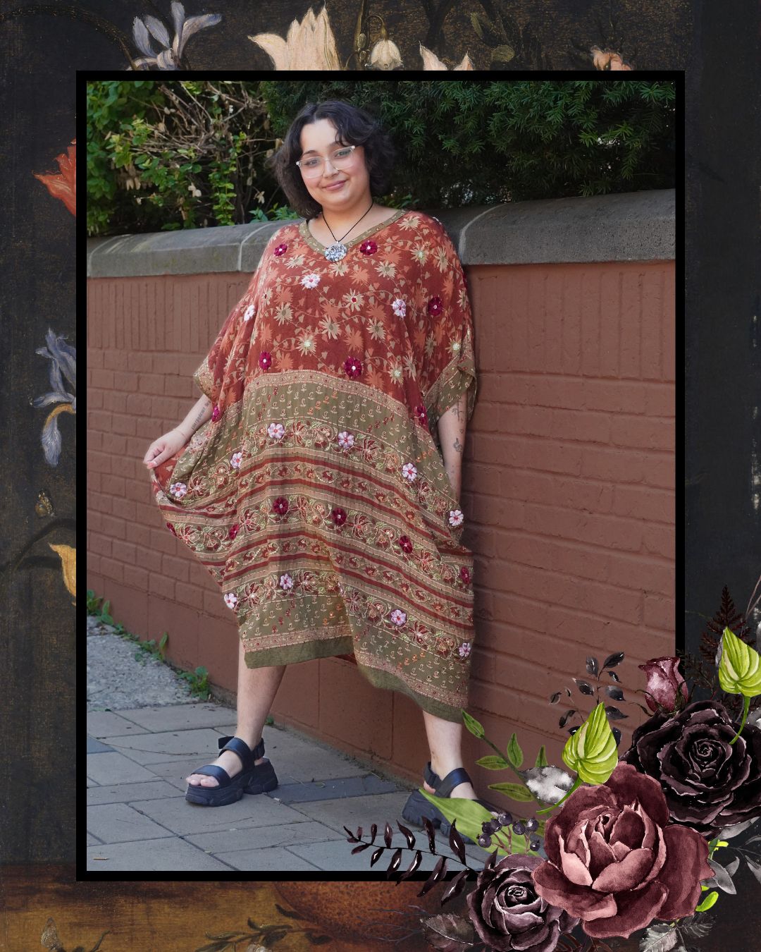 Releases Sunday August 9th at 8pm EST PRC8945 Avatar Pure Silk Midi Length Kaftan