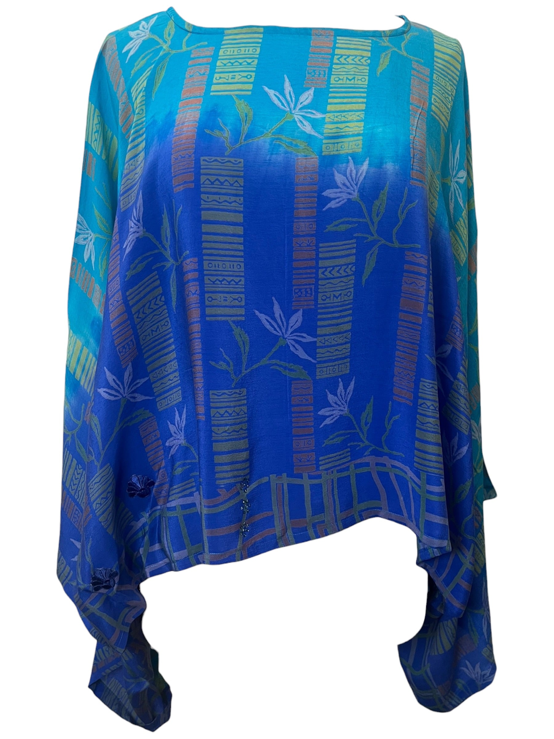Releases Sunday at 8pm EST PRC9002 Avatar Pure Silk Kimono-Sleeved Top