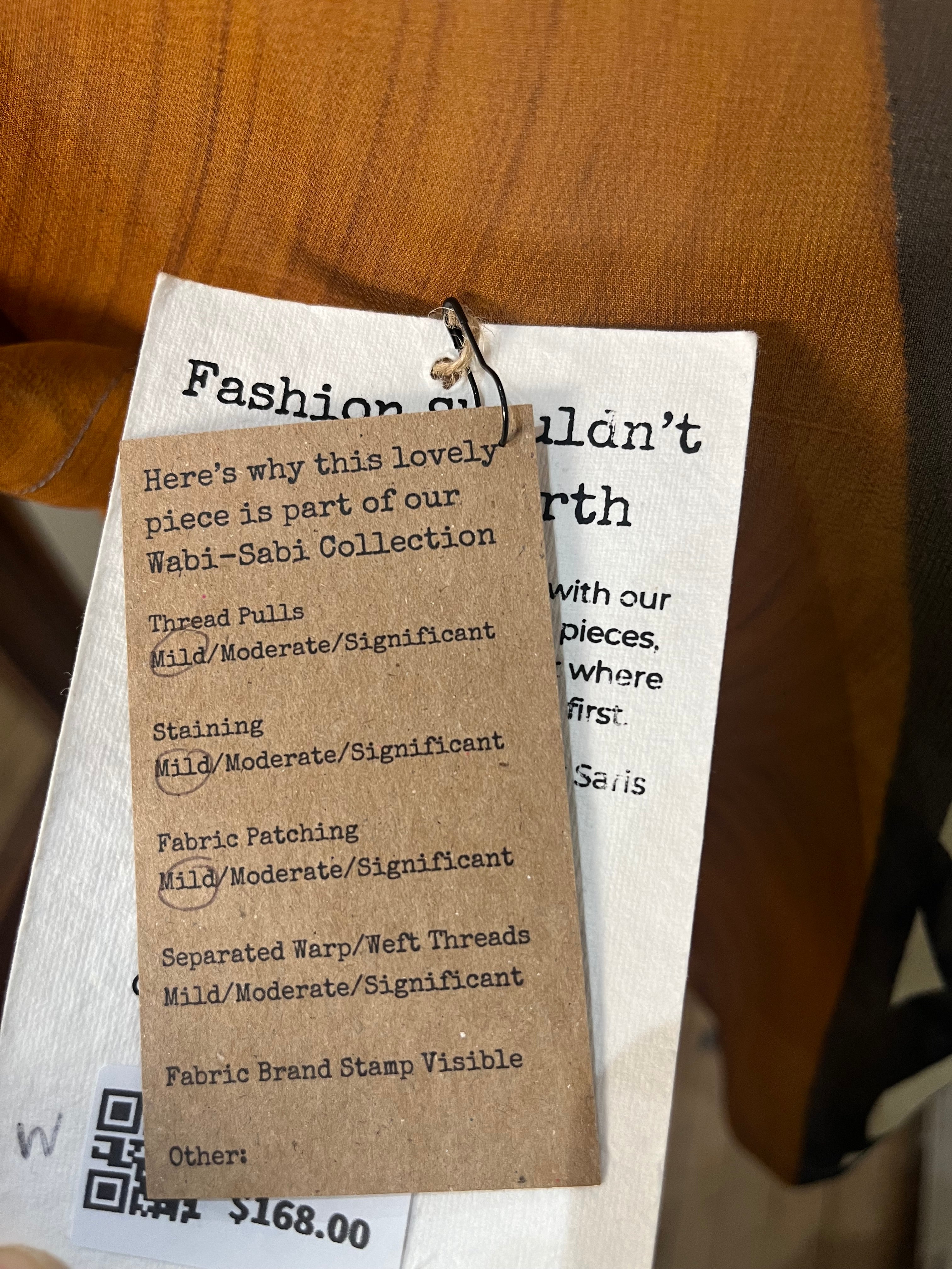 PRG6315 Sheer Wabi Sabi Pure Silk Side Slit Top