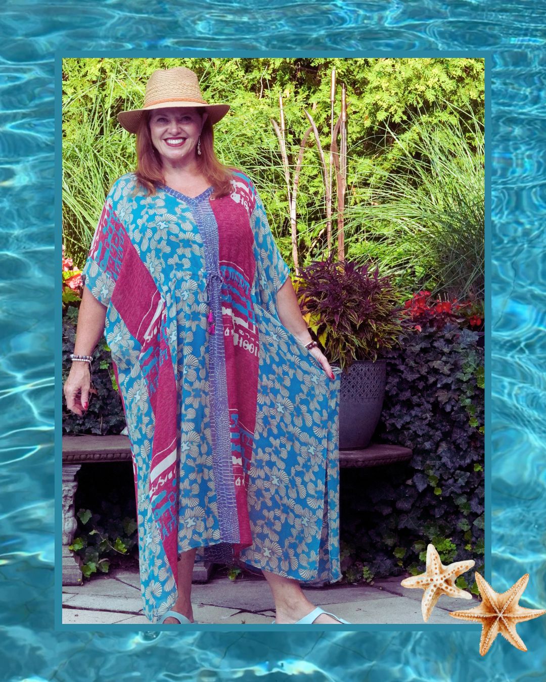 Releases Sunday at 8pm EST PRG8948 Sheer Wabi Sabi Pure Silk Maxi Kaftan
