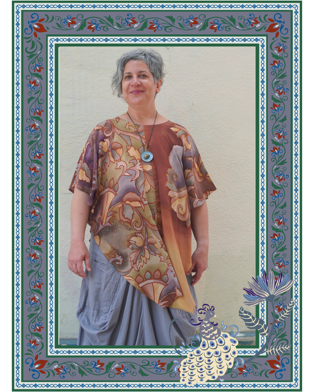 Releases Sunday at 8pm EST PRC9195 Wabi Sabi Pure Silk Waterfall Top