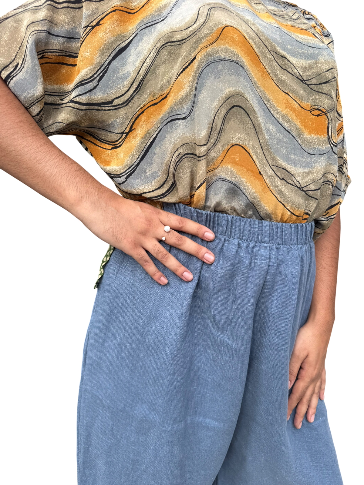 IN STOCK VITZNAU Fall 2026 Bryn Walker Heavy Linen Casbah Pant
