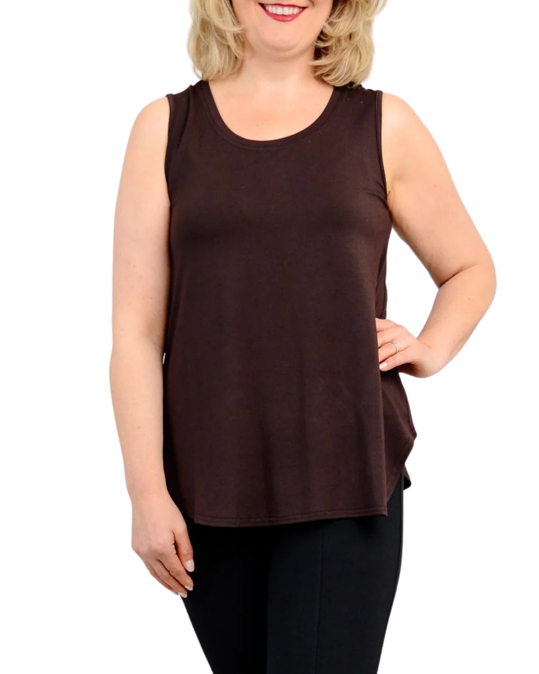 Coffee Bamboo Jazz Tank
