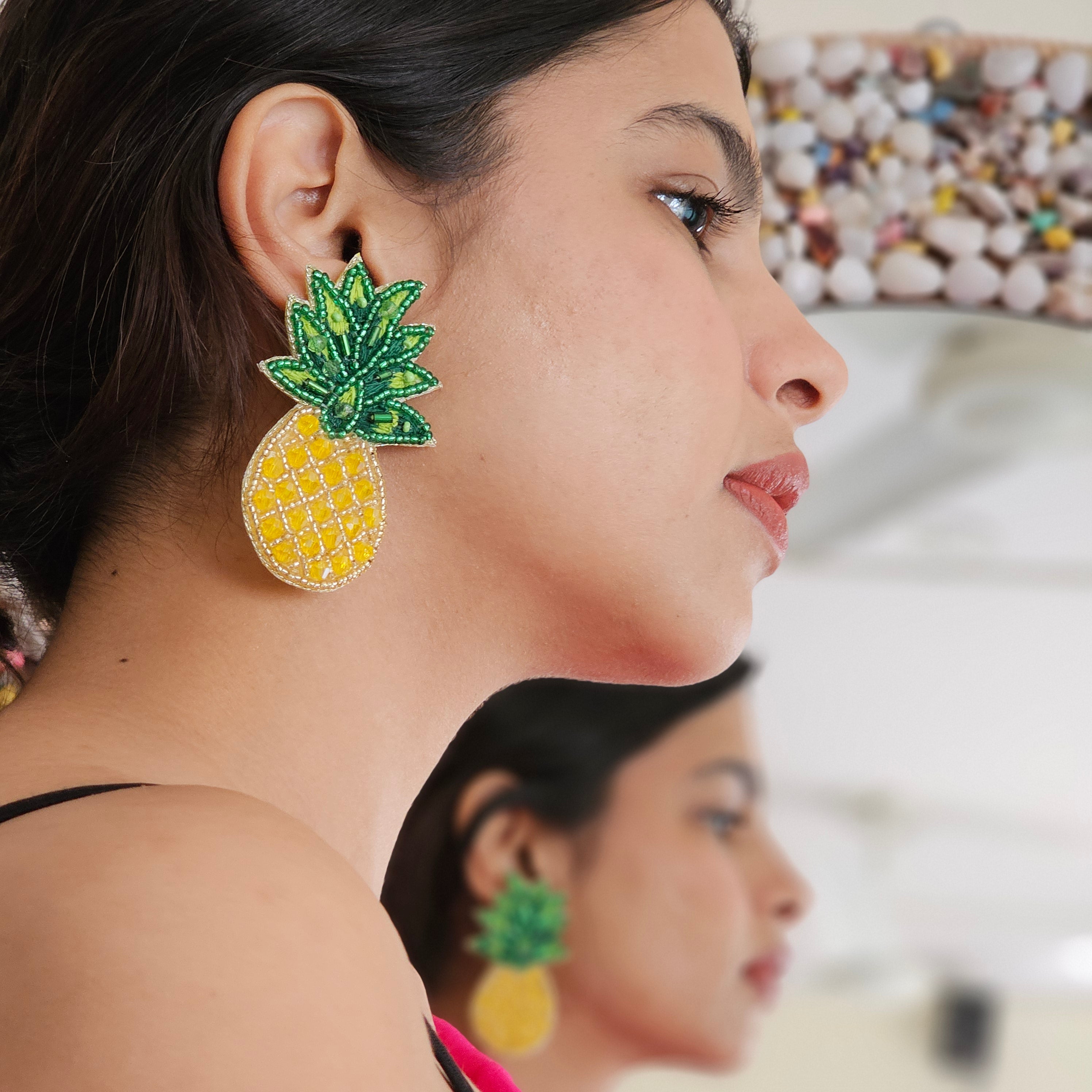 Pineapple Earrings