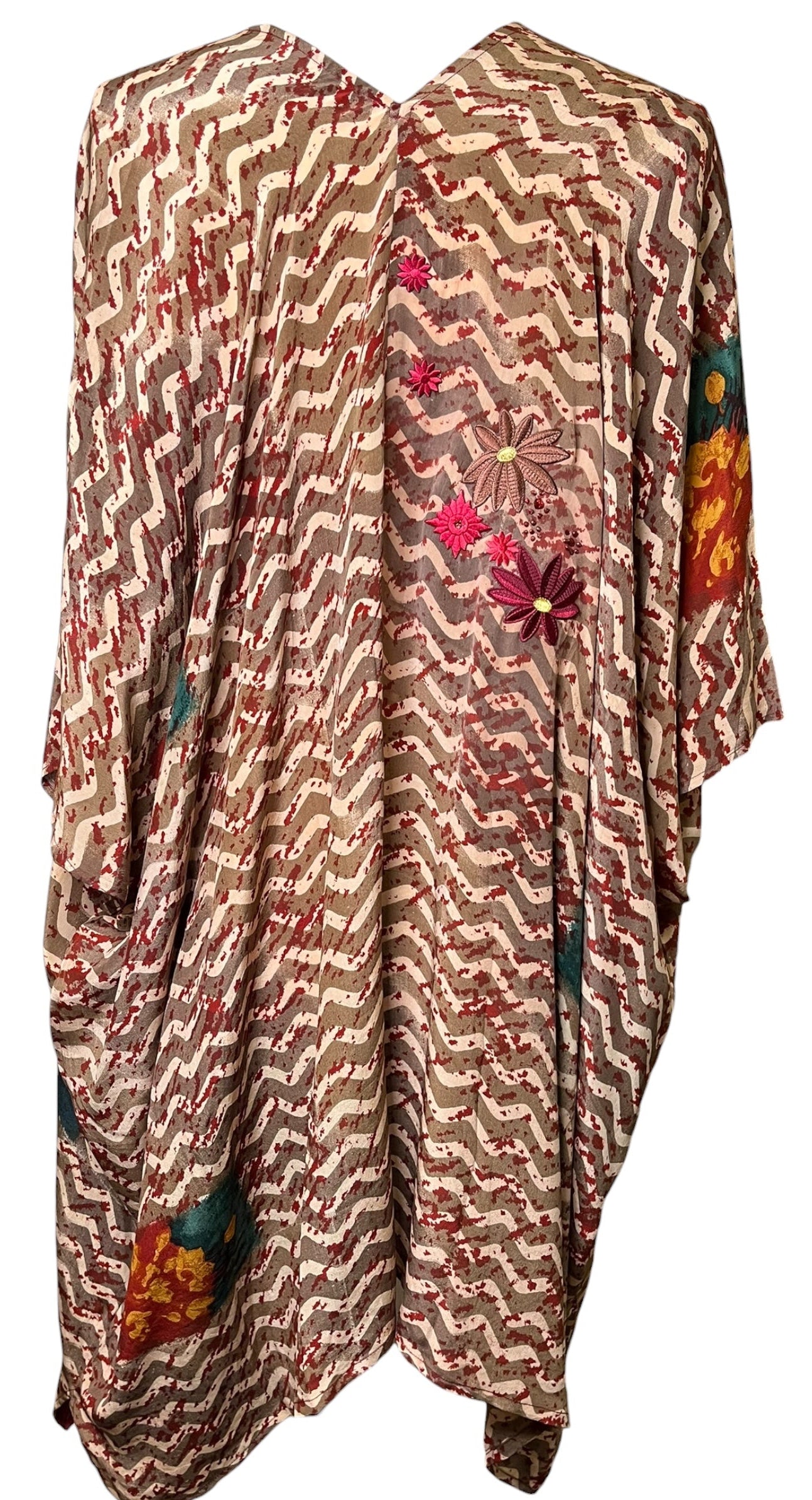 PRC6862 Wabi Sabi Pure Silk Cardigan