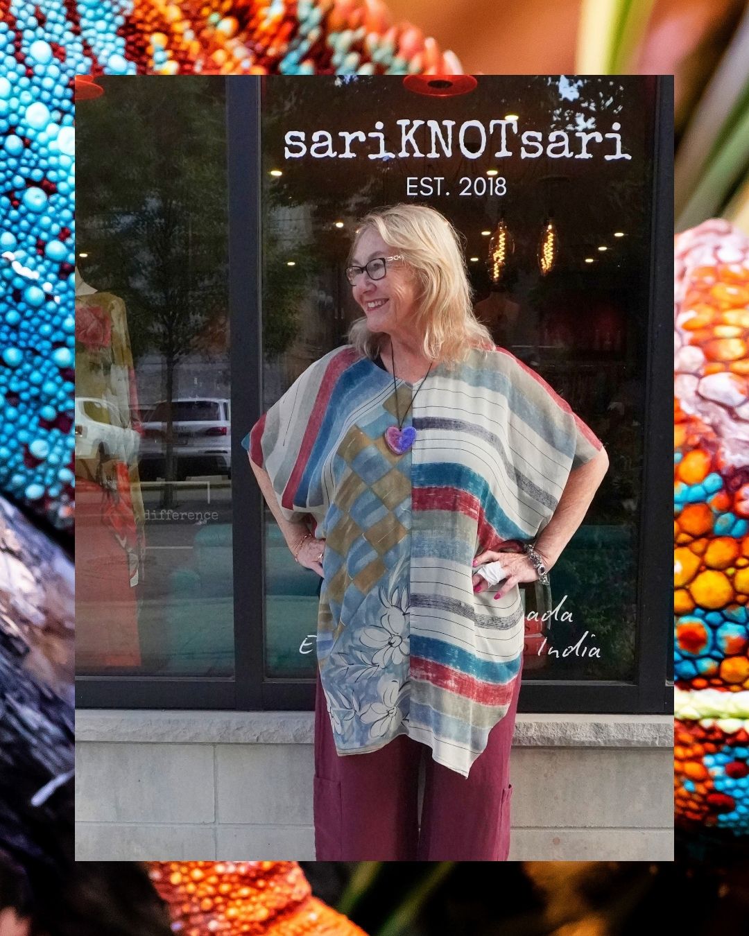 Releases Sunday at 8pm EST PRG9222 Sheer Wabi Sabi Pure Silk Waterfall Top