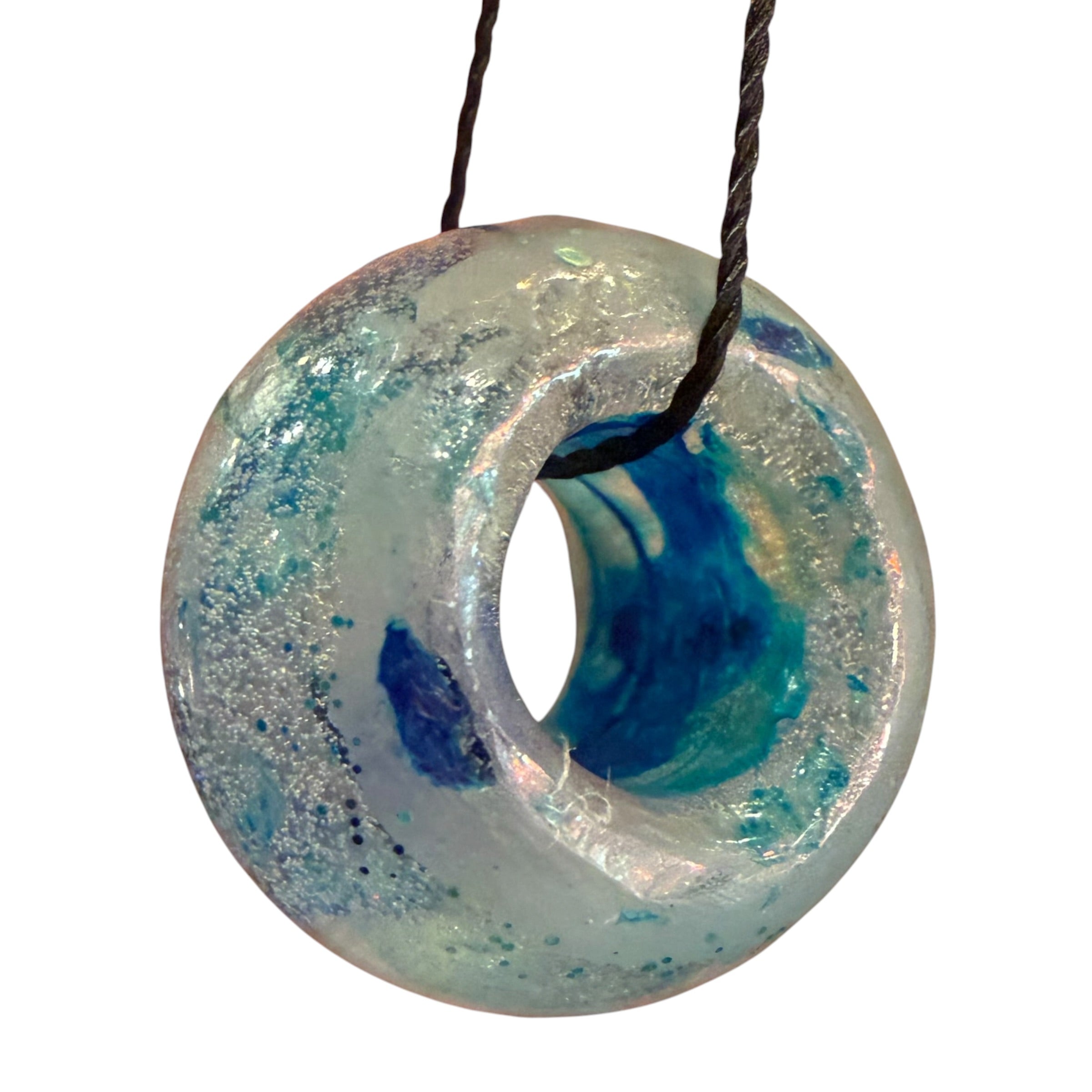 Mid-Tone Blue Focal Bead