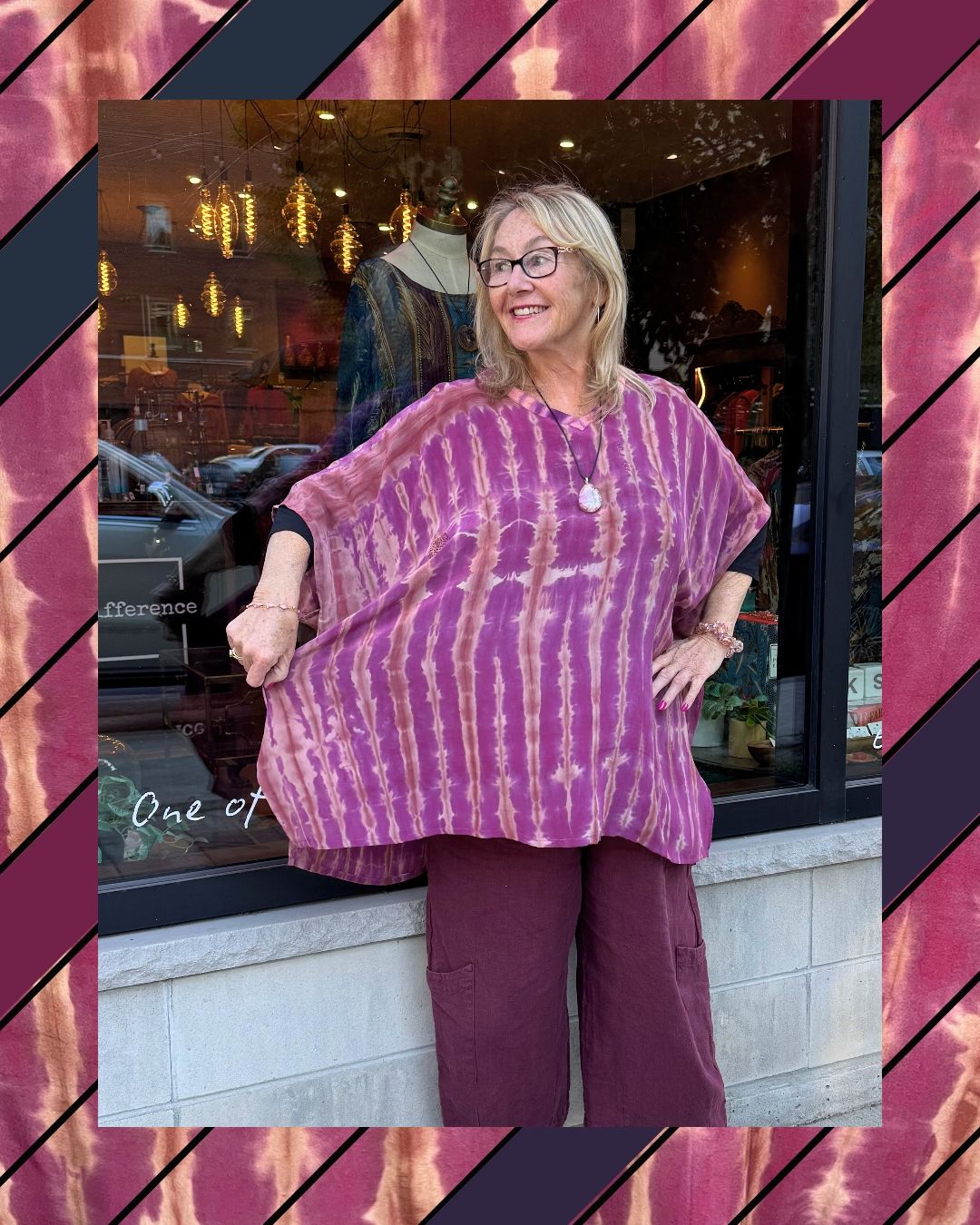 Releases Sunday at 8pm EST PRC9123 Wabi Sabi Pure Silk Short Kaftan Tunic With Slits
