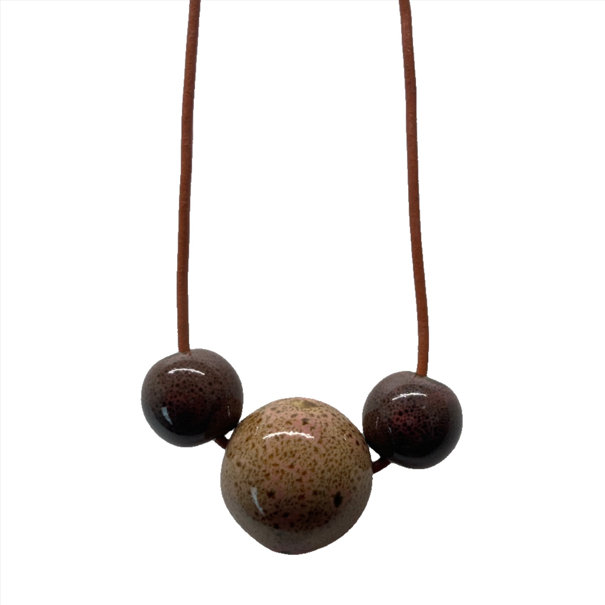 Artisan Made Long Beaded Necklace - sariKNOTsari ladies fashion bryn walker sorry not sorry linen Hamilton sustainable fashion Hamilton Fair trade Ethical Artisan made Zero waste Dresses Slow Fashion Handmade GTA Toronto Copper Pure Vacation Holiday silk handmade pure silk travel clothing hamilton vacation cruise resort bathing suit bathingsuit vacation etsy silk clothing gifts gift dress top pants linen bryn walker