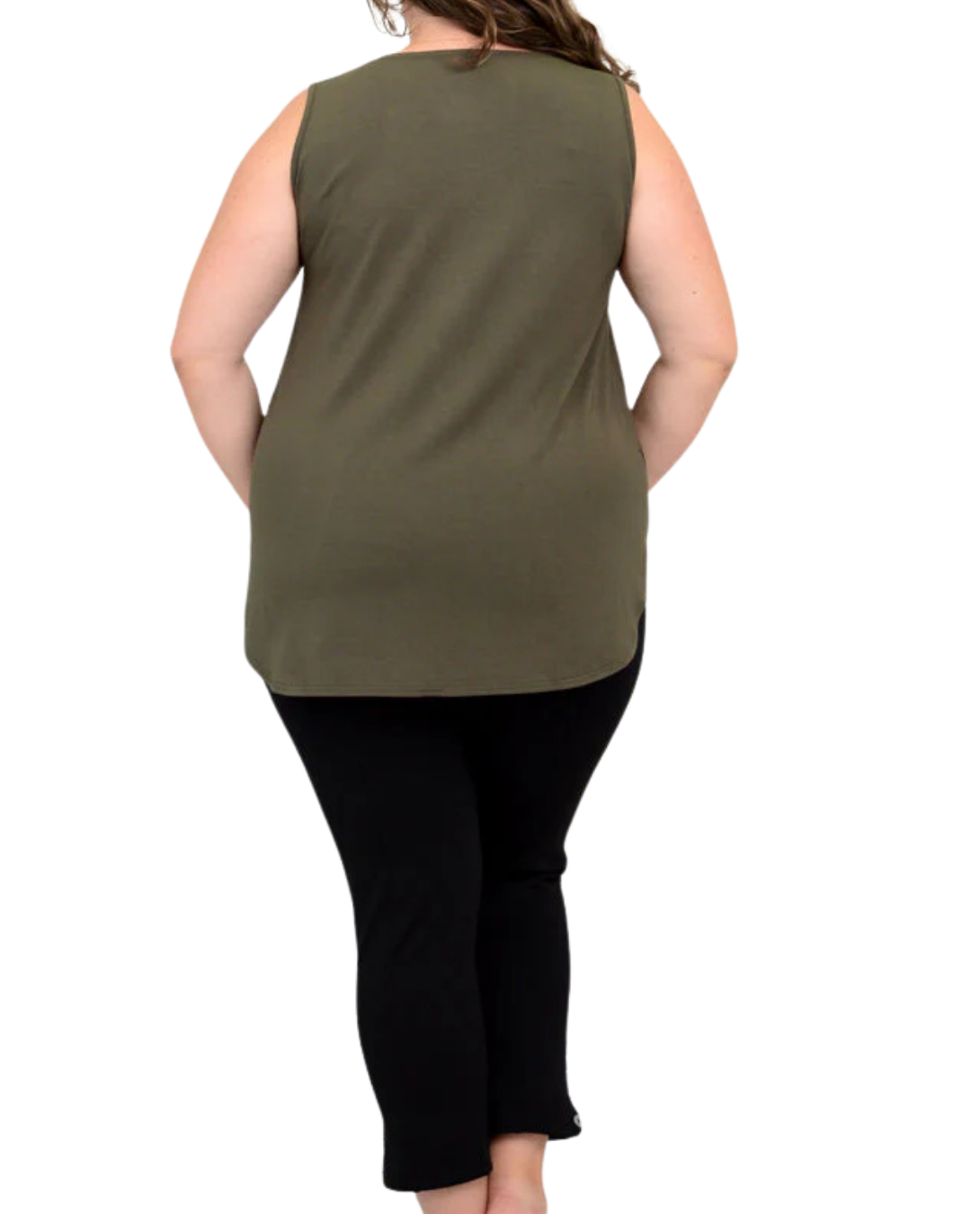 Khaki Bamboo Jazz Tank