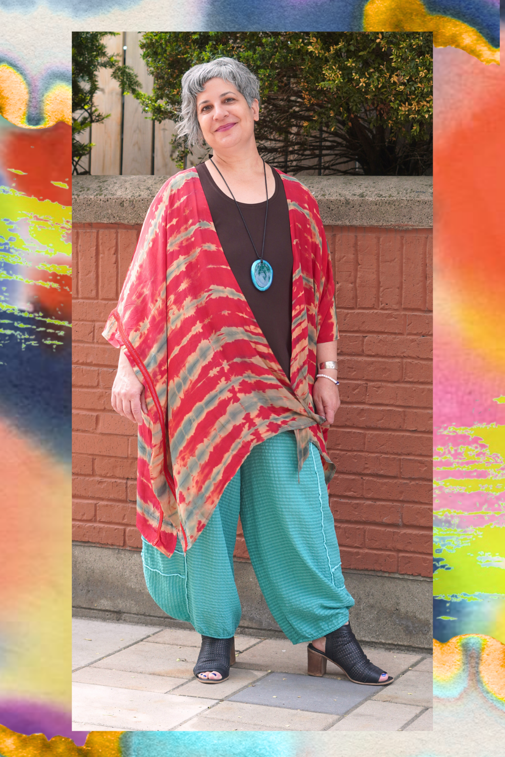 PRC8980 Avatar Pure Silk Cardigan