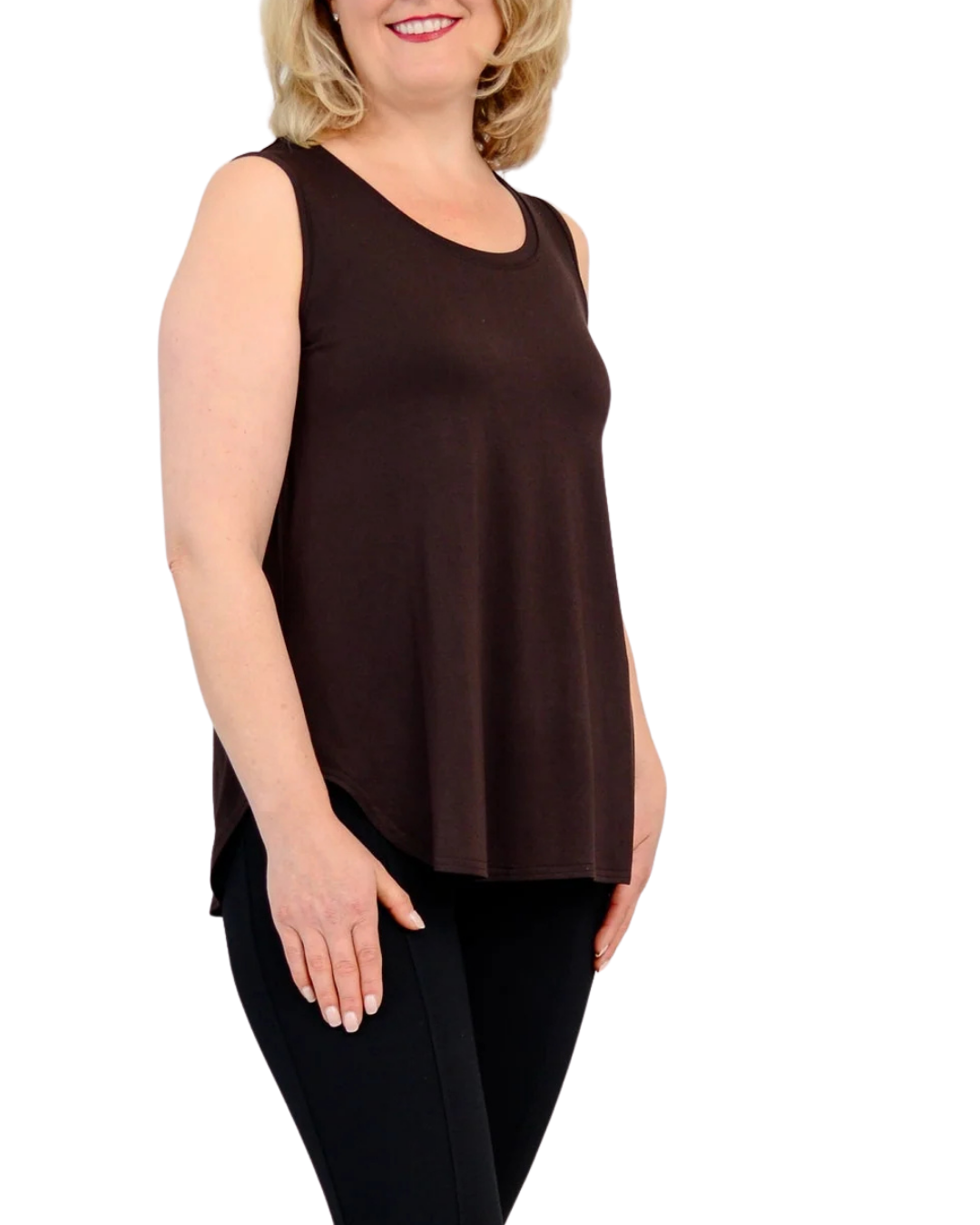 Coffee Bamboo Jazz Tank