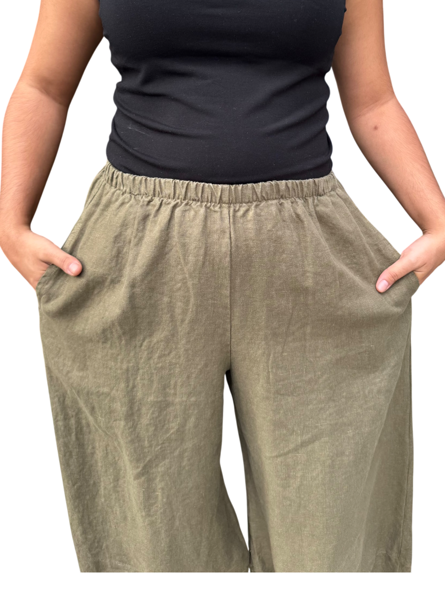 IN STOCK JASPER Fall 2026 Bryn Walker Heavy Linen Oliver Pant