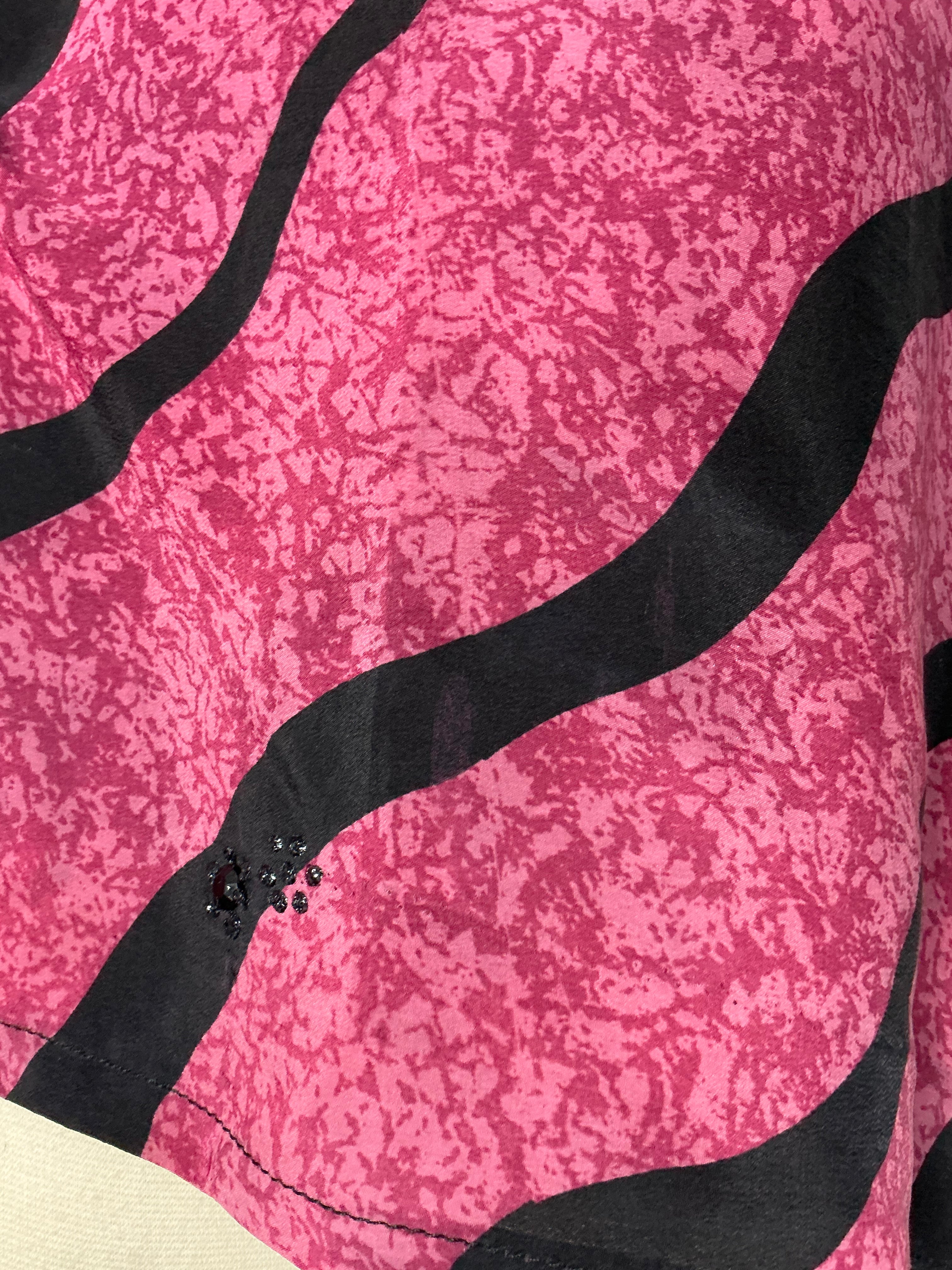 PRC6055 Wabi Sabi Pure Silk Boxy Top