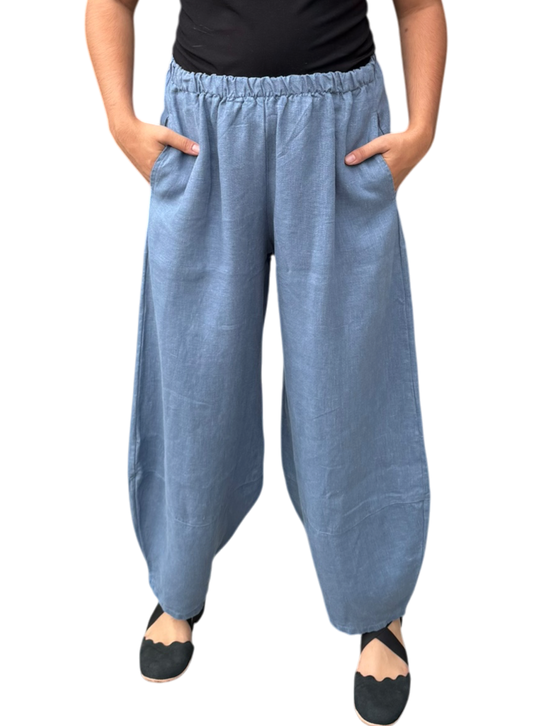 IN STOCK VITZNAU Fall 2026 Bryn Walker Heavy Linen Oliver Pant
