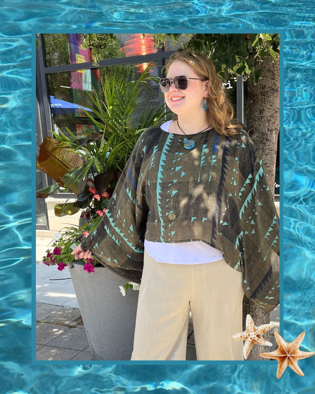 Releases Sunday at 8pm EST PRC9009 Wabi Sabi Pure Silk Kimono-Sleeved Top