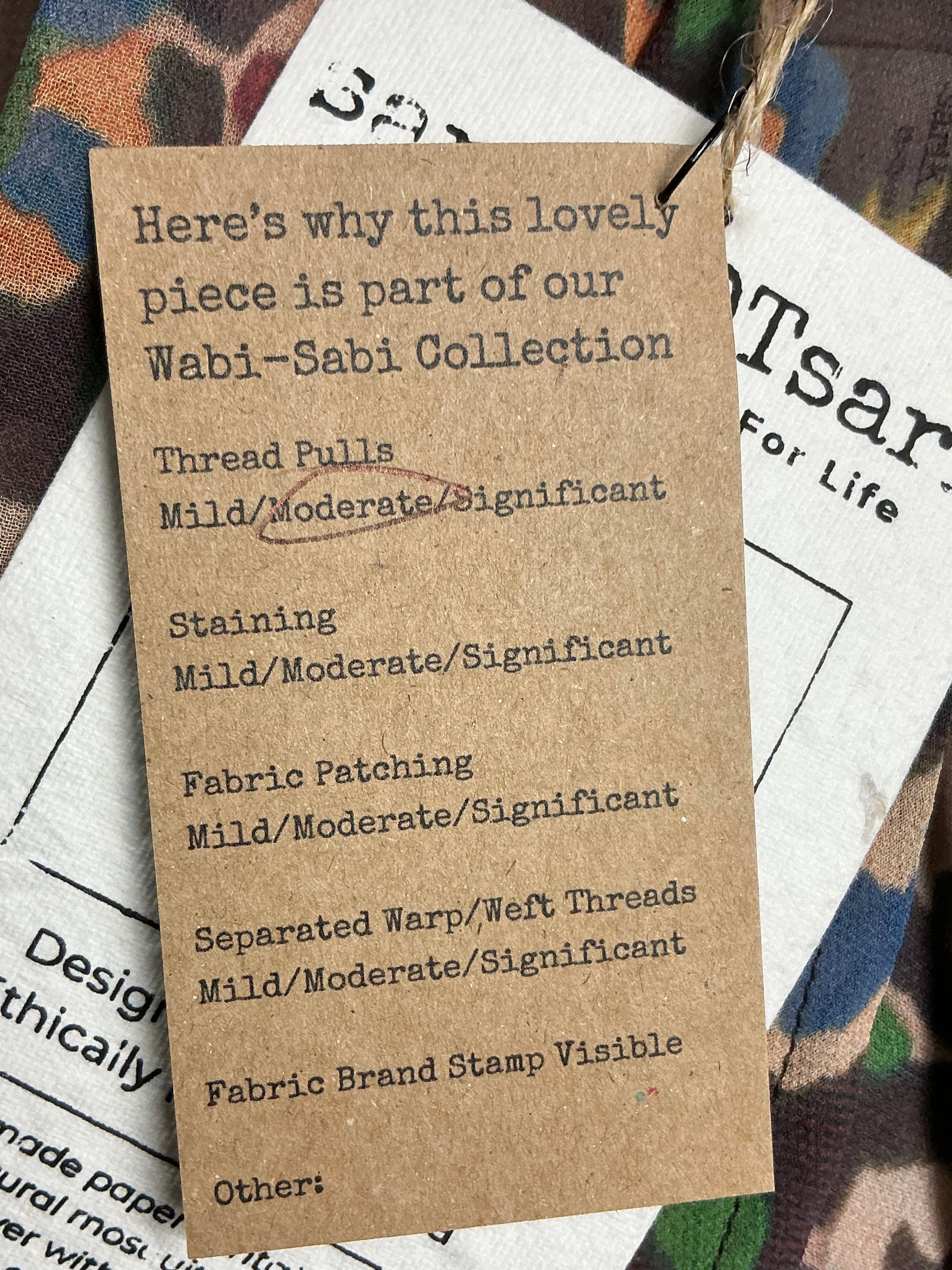 PRG6852 Sheer Wabi Sabi Pure Silk Waterfall Top