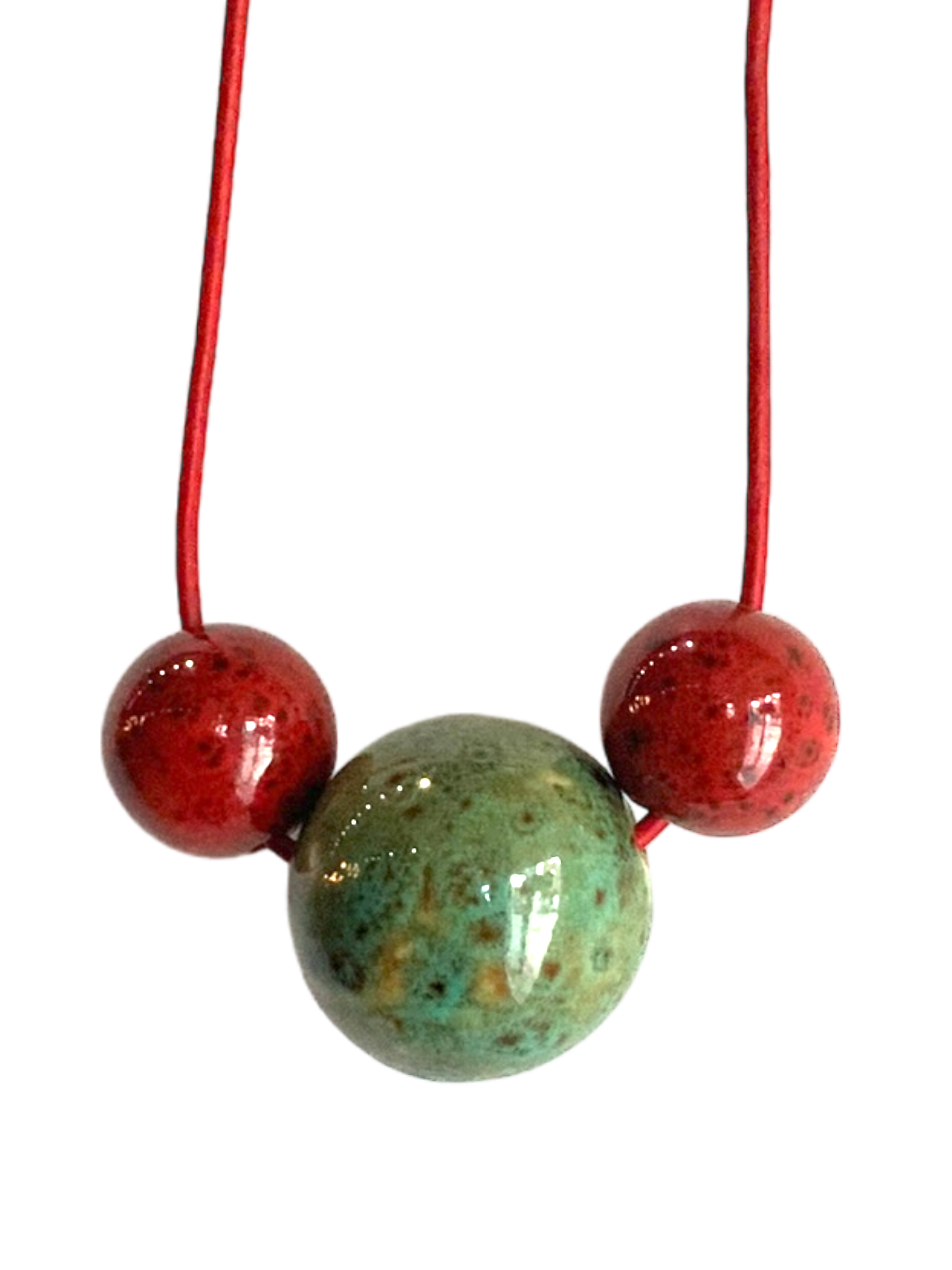 Fiero Pop of Color Beaded Necklace