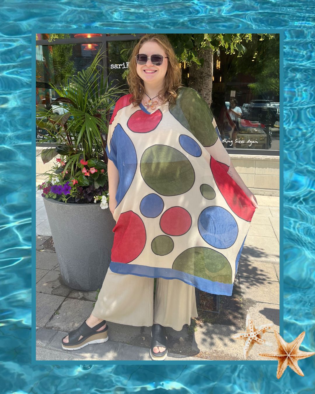 Releases Sunday at 8pm EST PRG8955 Sheer Wabi Sabi Pure Silk Midi Length Kaftan