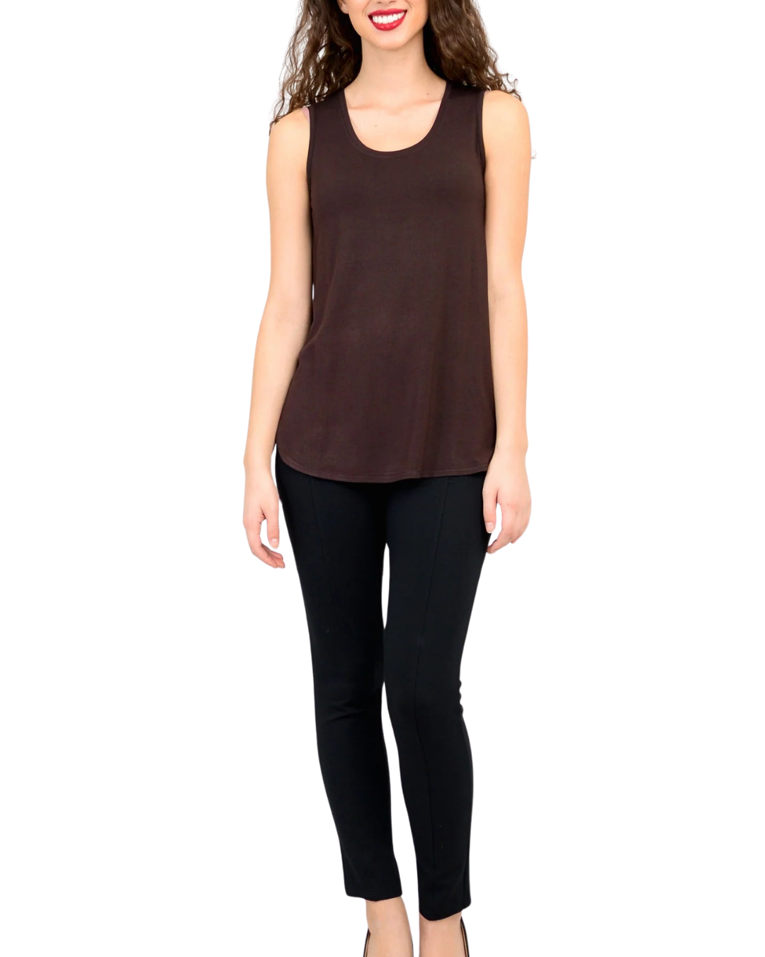 Coffee Bamboo Jazz Tank