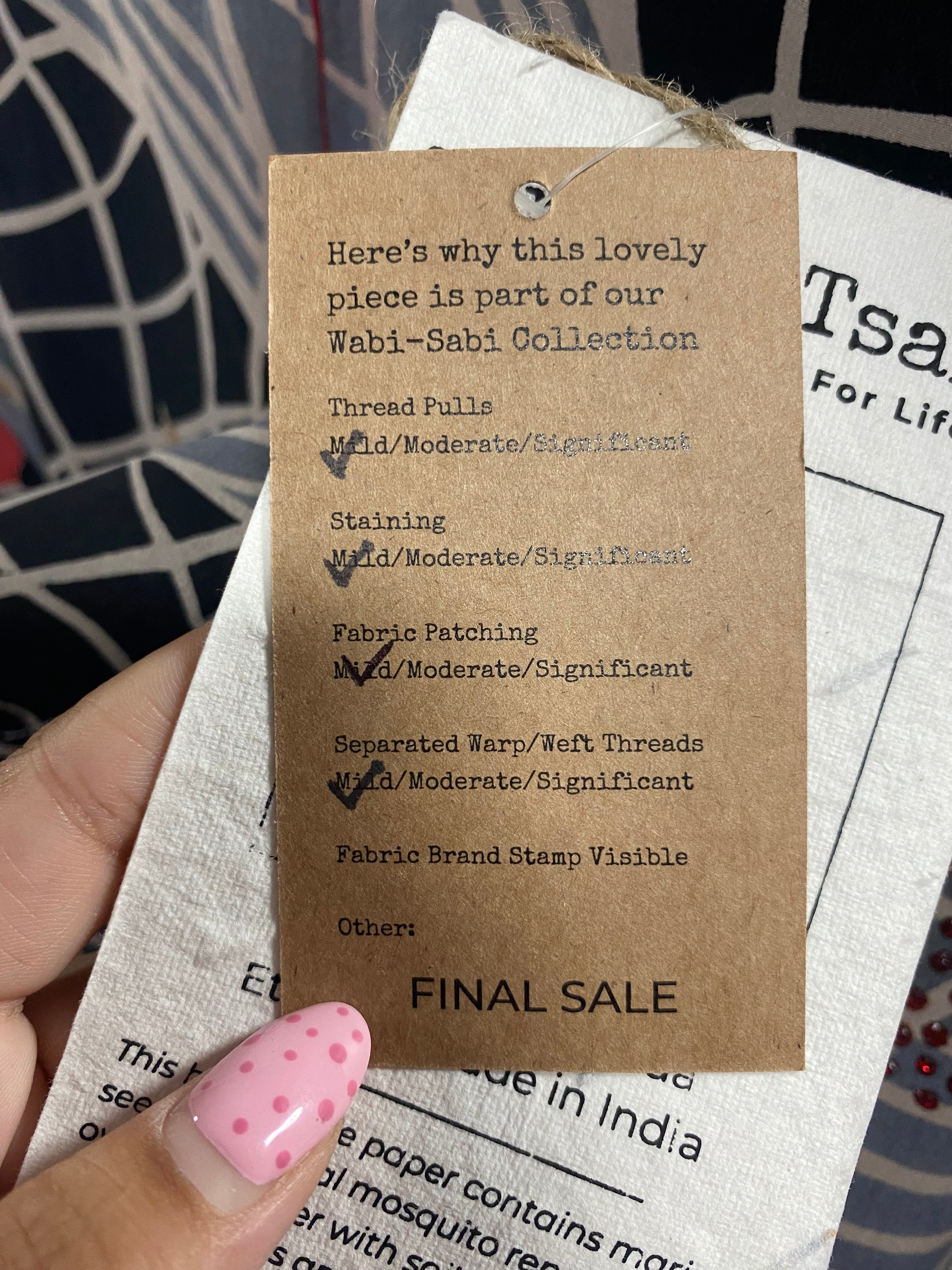 PRC6860 Wabi Sabi Pure Silk Waterfall Top