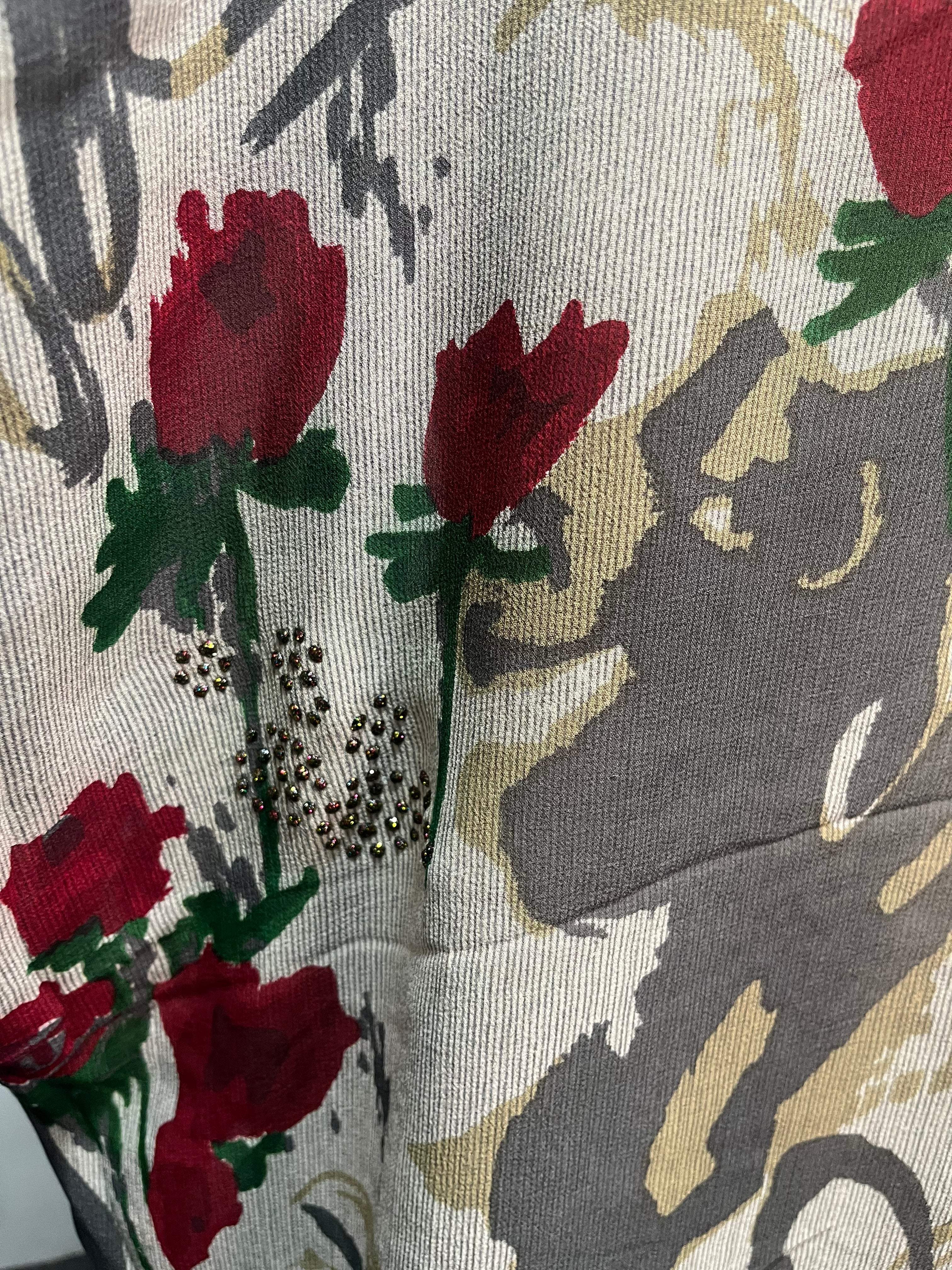 PRG8046 Sheer Wabi Sabi Pure Silk Long Tunic with Side Ties