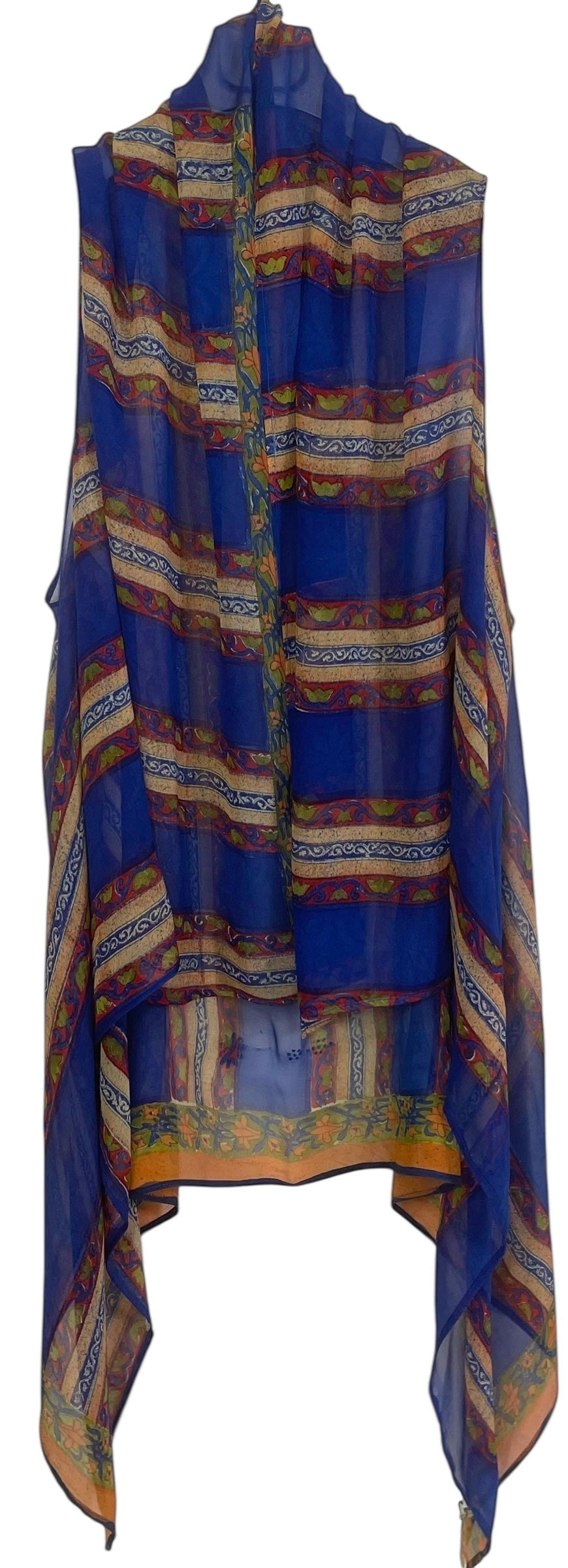 PRG8632 Sheer Avatar Pure Silk Versatile Vest