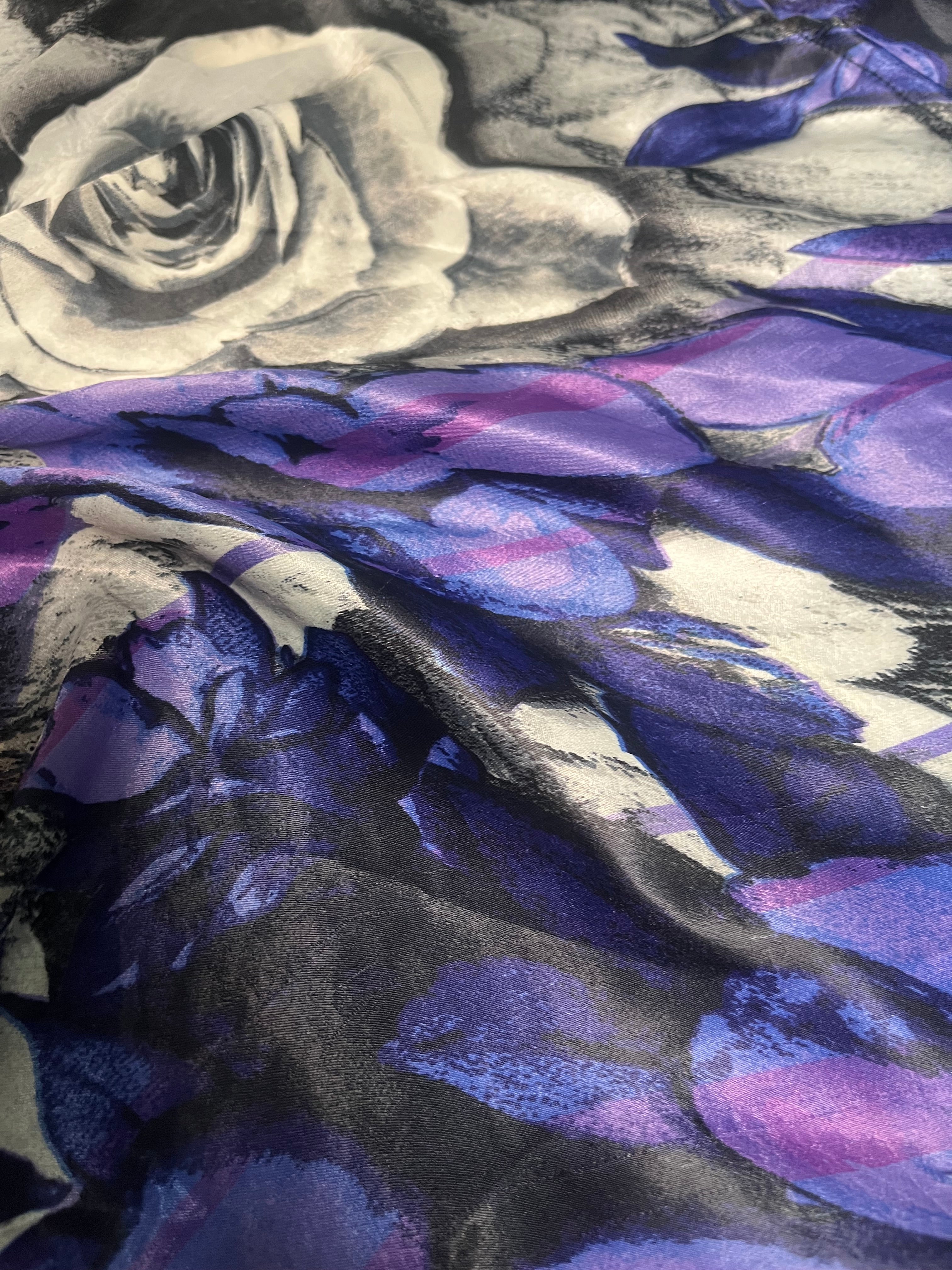 Hyacinth Upcycled Pure Silk Satin Pillowcase