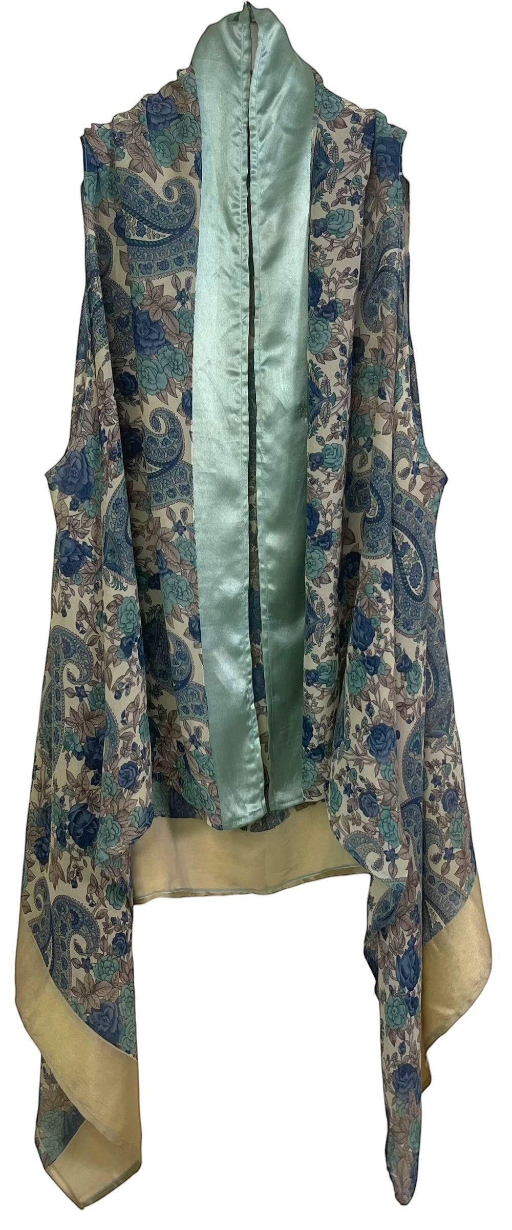 PRG8771 Sheer Avatar Pure Silk Versatile Vest