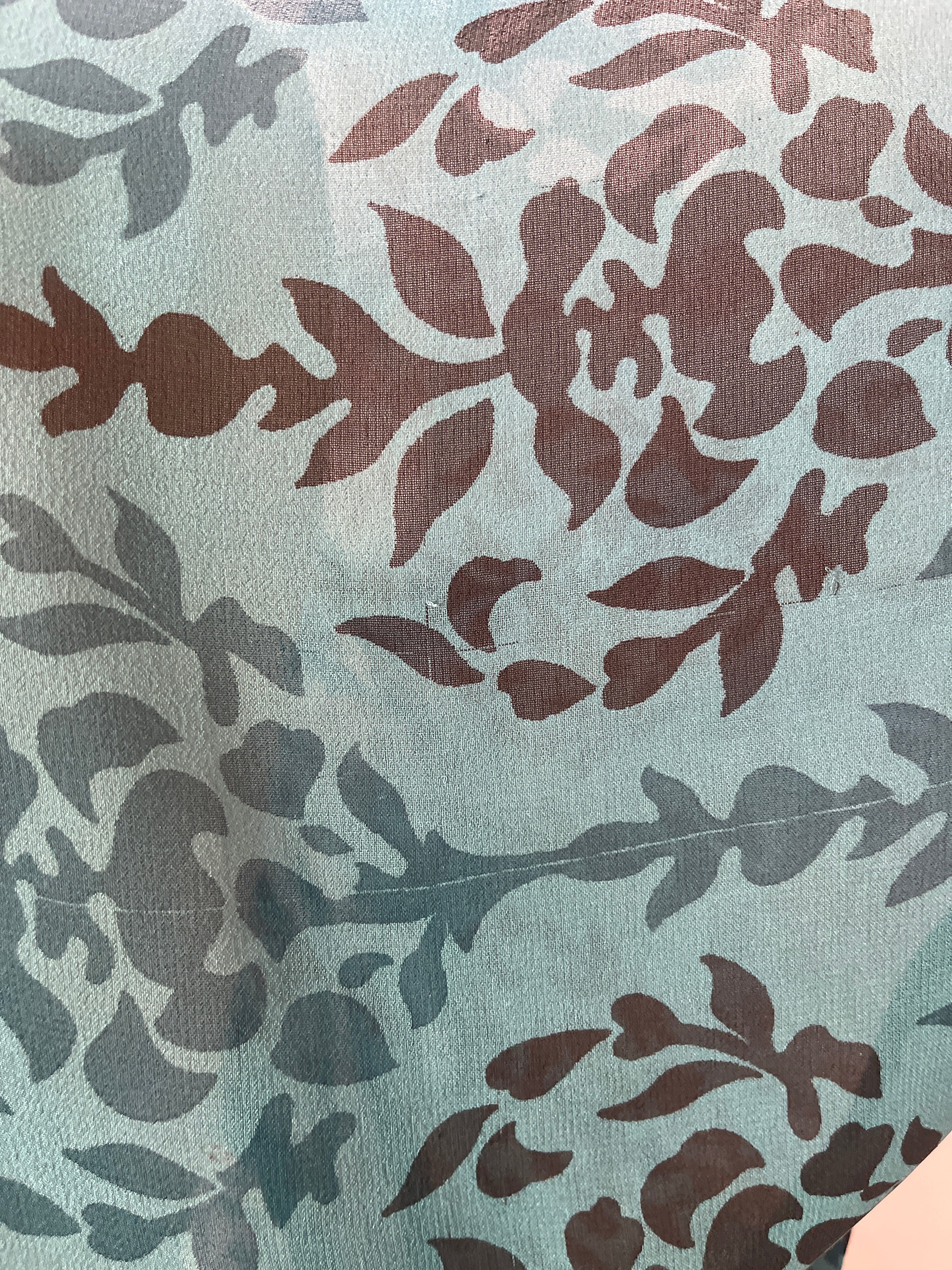 PRG6314 Sheer Wabi Sabi Pure Silk Side Slit Top