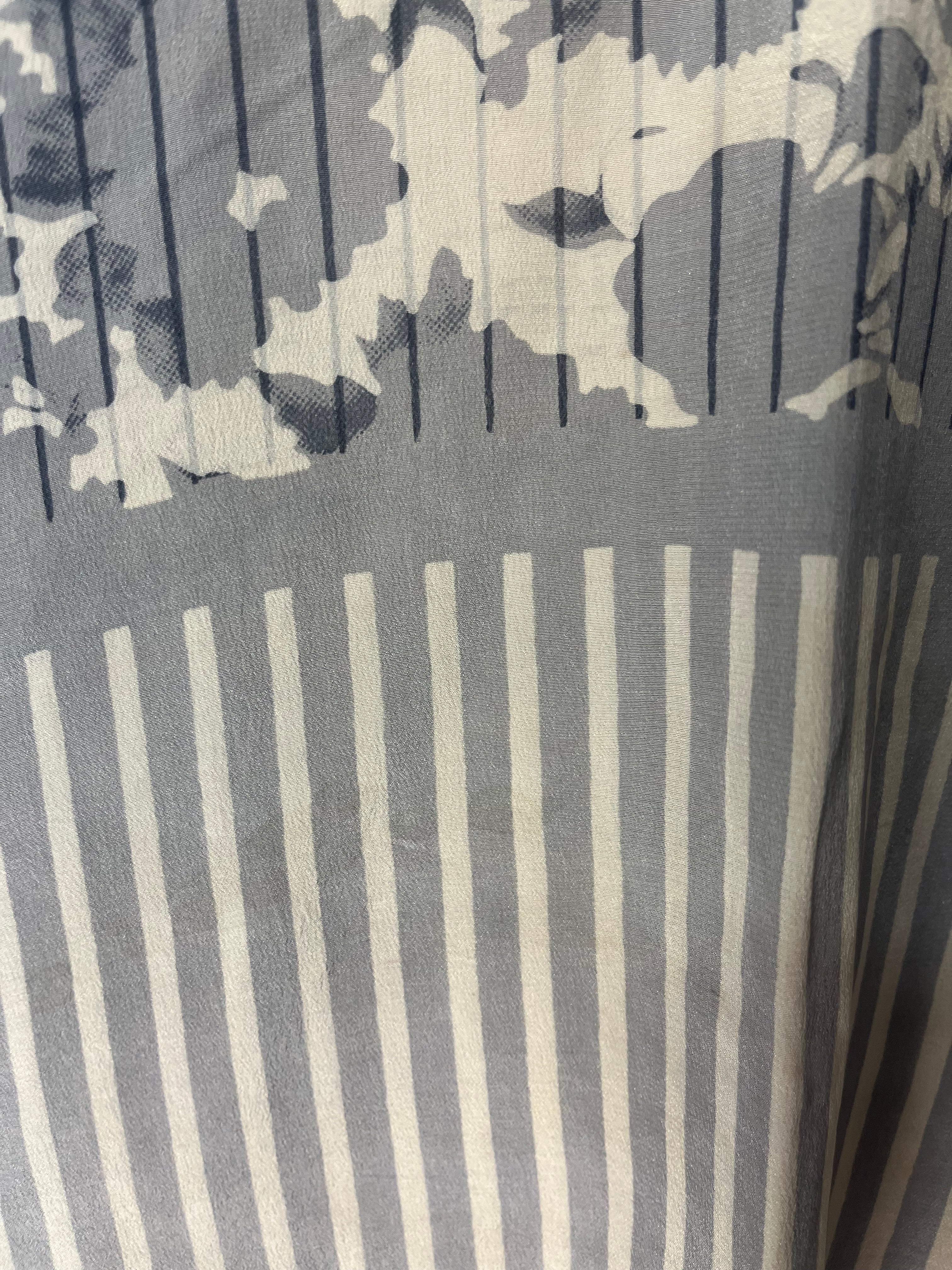 PRC4361 Wabi Sabi Pure Silk Side Slit Top