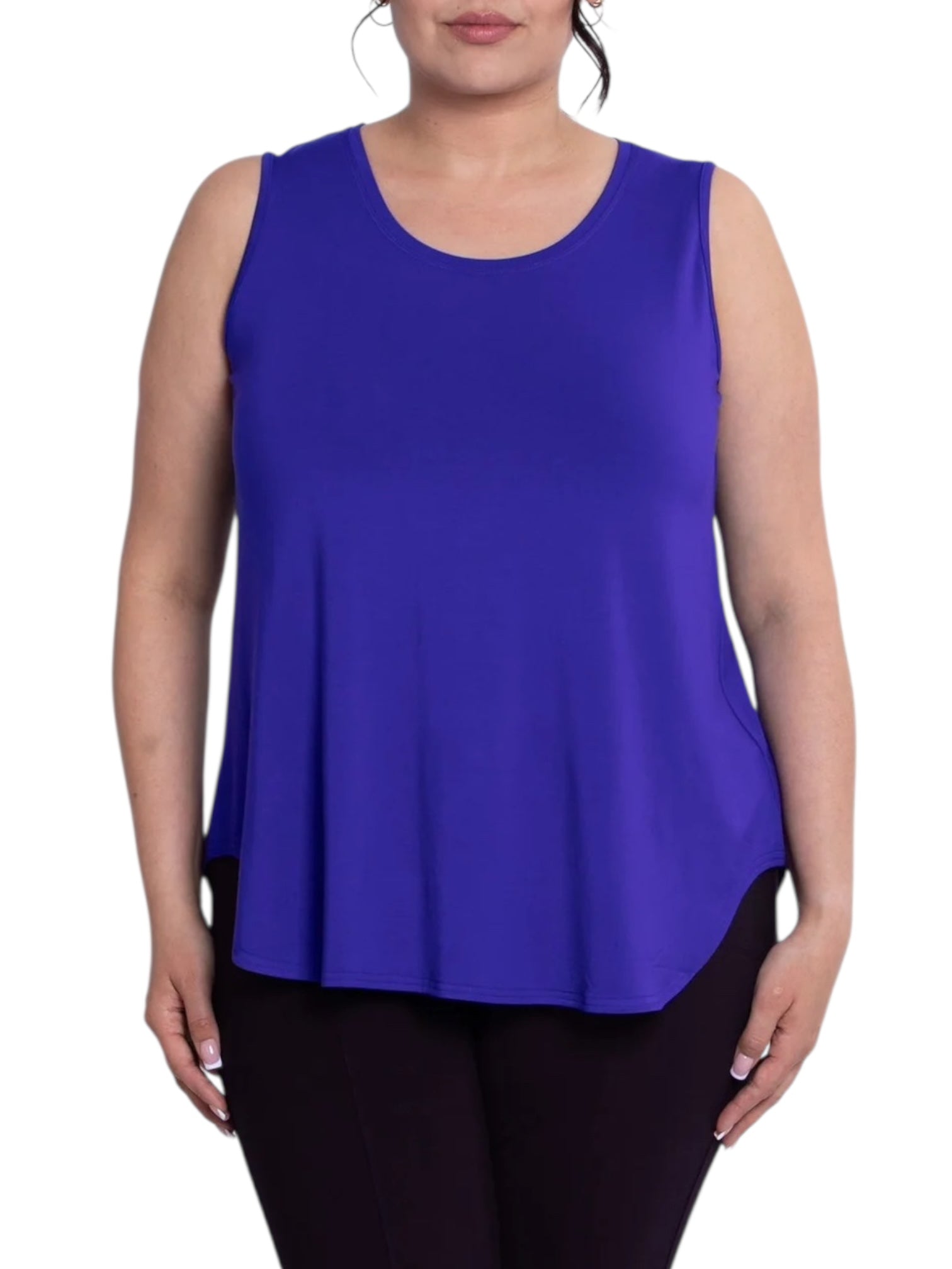 Violet Bamboo Jazz Tank