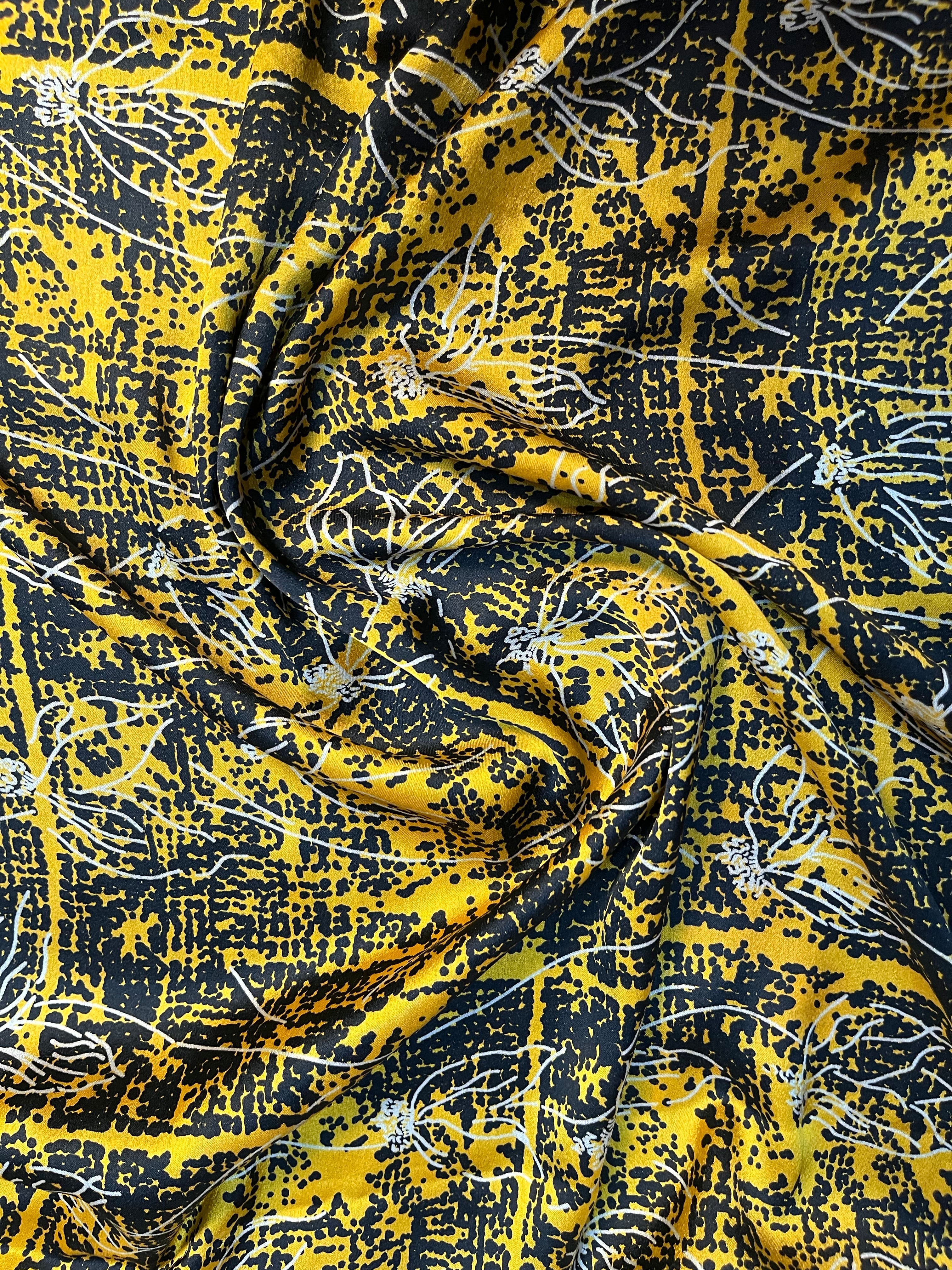 Honey-Marigold Upcycled Pure Silk Satin Pillowcase