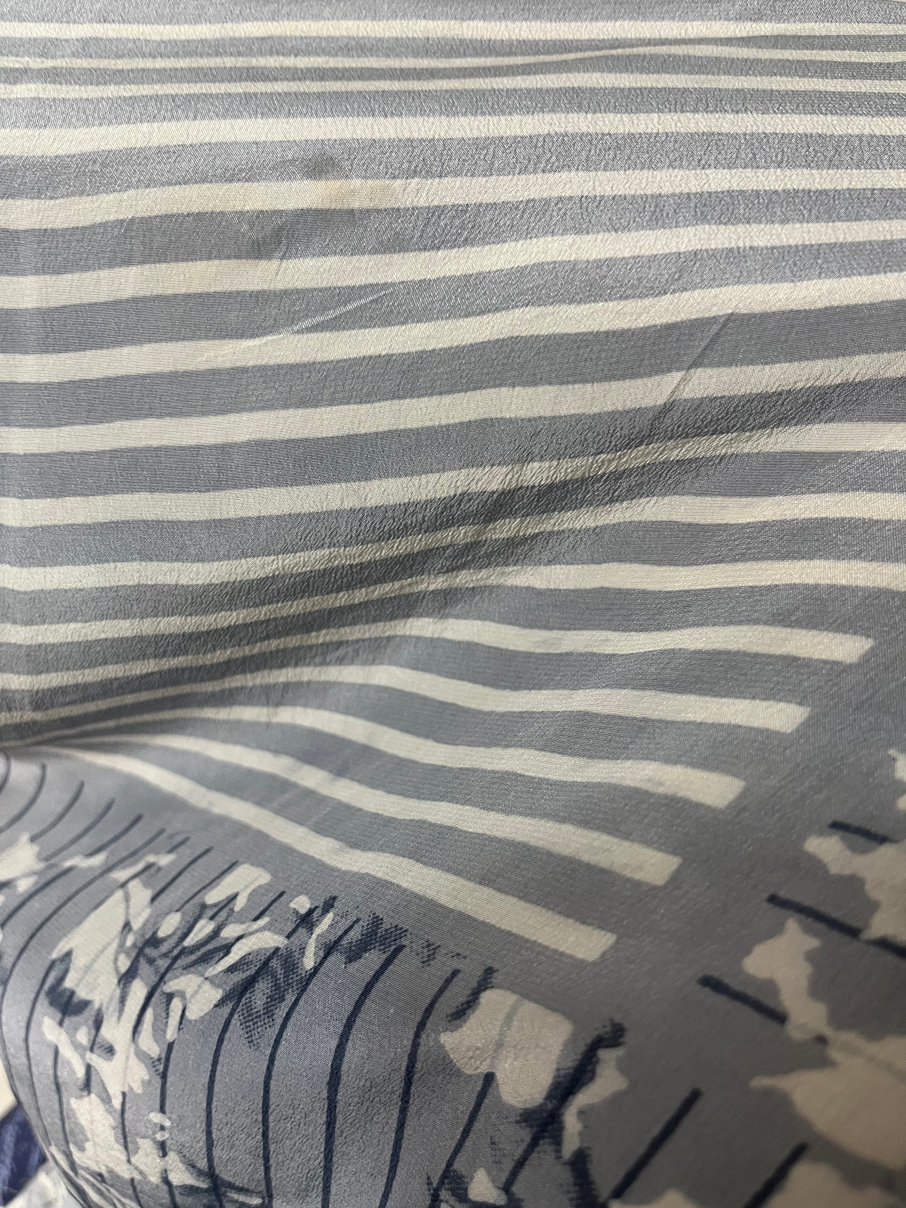 PRC4361 Wabi Sabi Pure Silk Side Slit Top