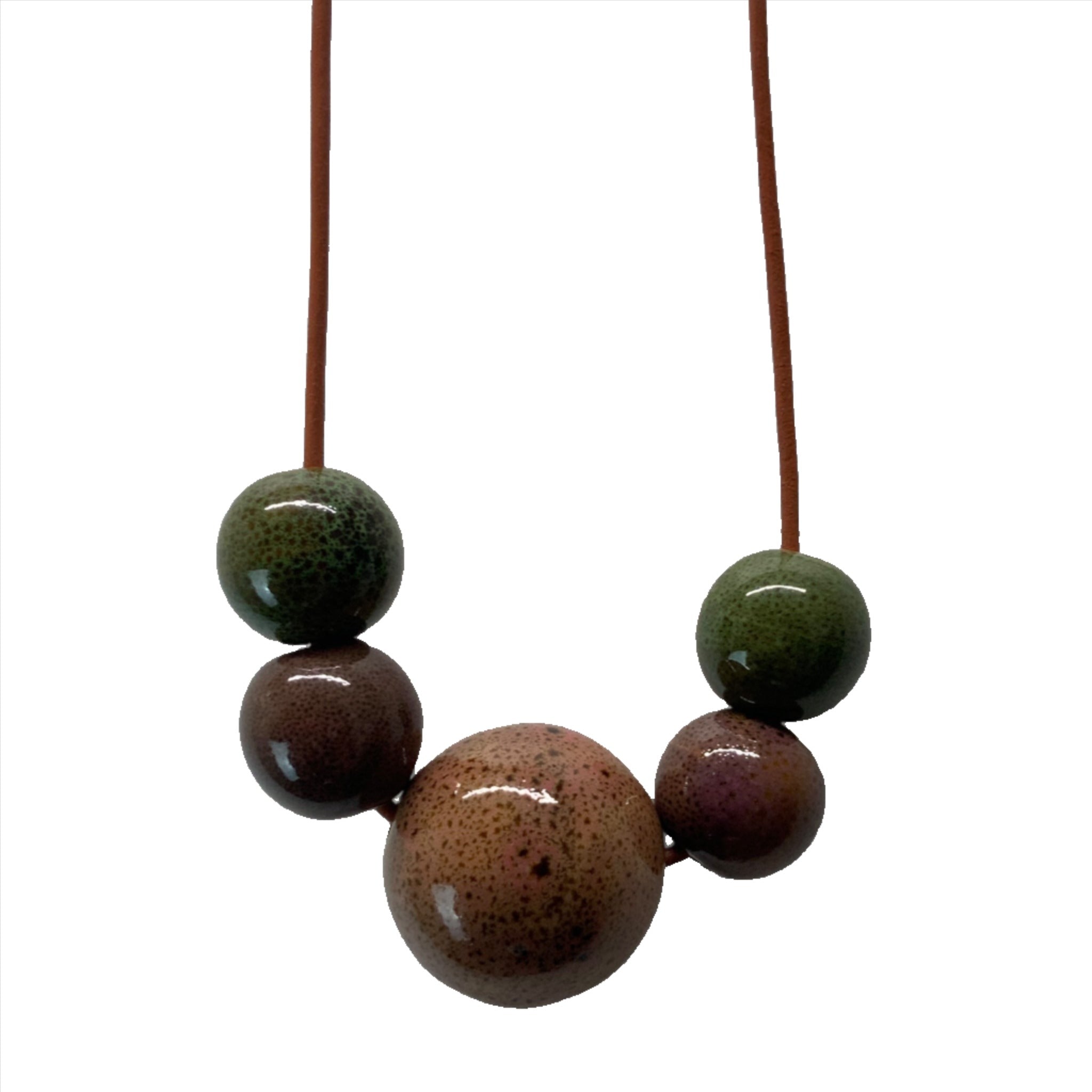 Artisan Made Long Beaded Necklace - sariKNOTsari ladies fashion bryn walker sorry not sorry linen Hamilton sustainable fashion Hamilton Fair trade Ethical Artisan made Zero waste Dresses Slow Fashion Handmade GTA Toronto Copper Pure Vacation Holiday silk handmade pure silk travel clothing hamilton vacation cruise resort bathing suit bathingsuit vacation etsy silk clothing gifts gift dress top pants linen bryn walker