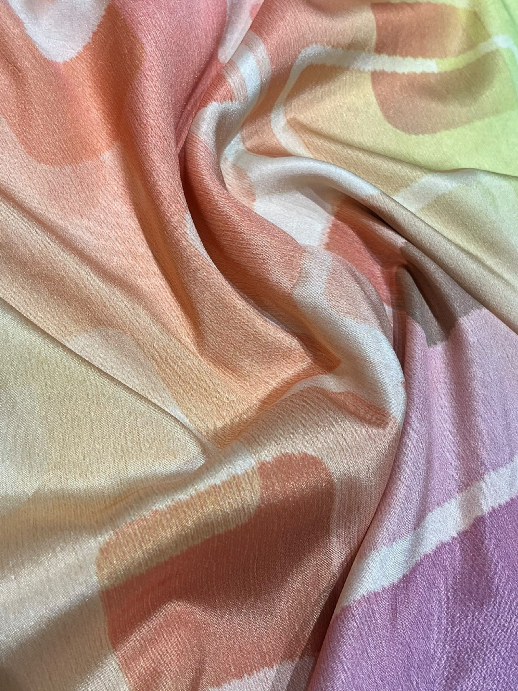 Pollen Version A Upcycled Pure Silk Satin Pillowcase