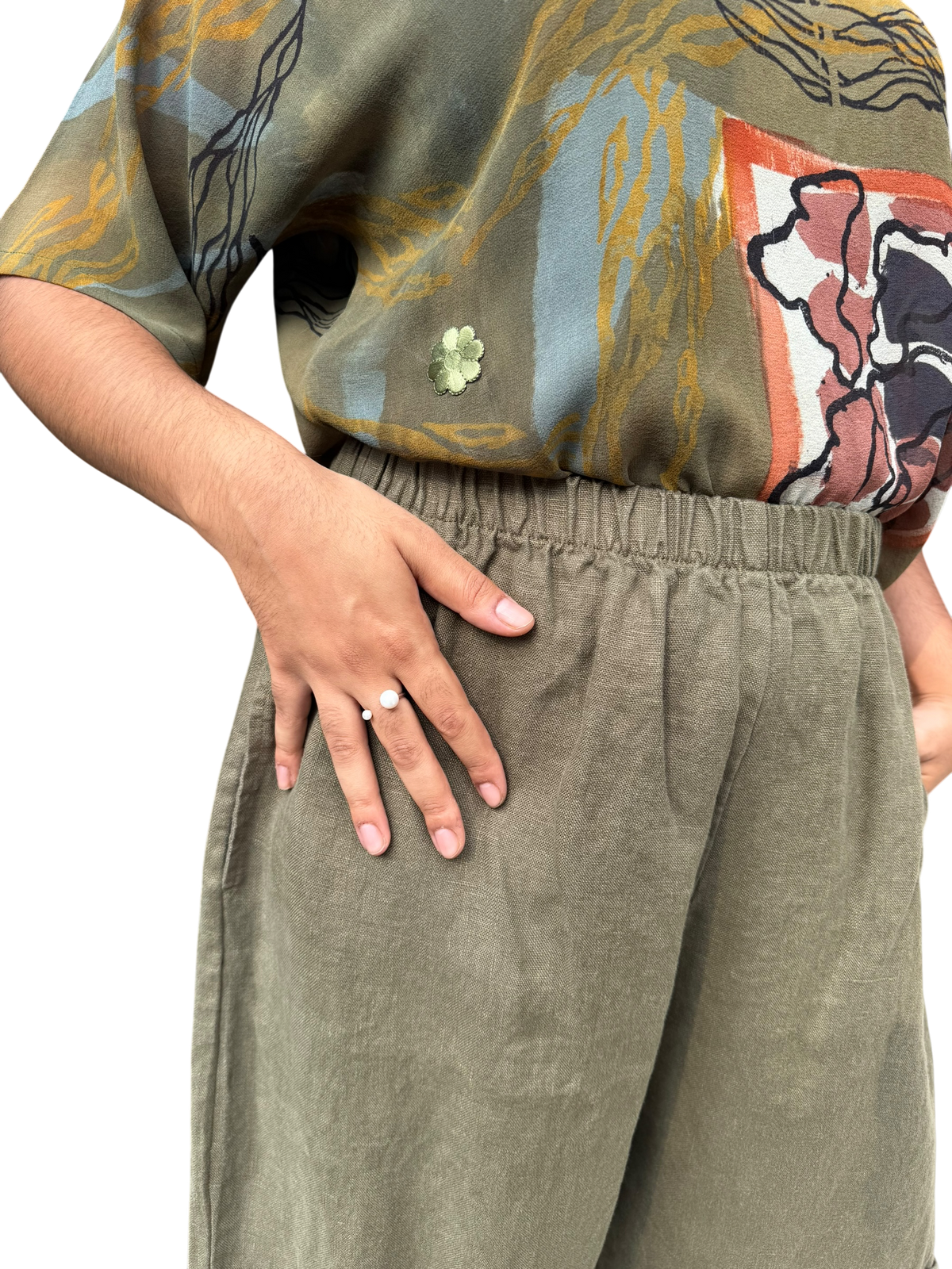 In STOCK JASPER Fall 2026 Bryn Walker Heavy Linen Casbah Pant
