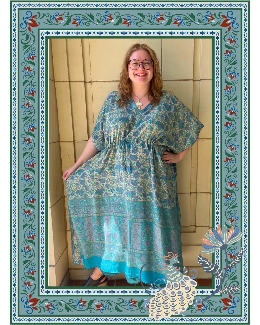 Releases Sunday at 8pm EST PRC8959 Avatar Pure Silk Maxi Kaftan