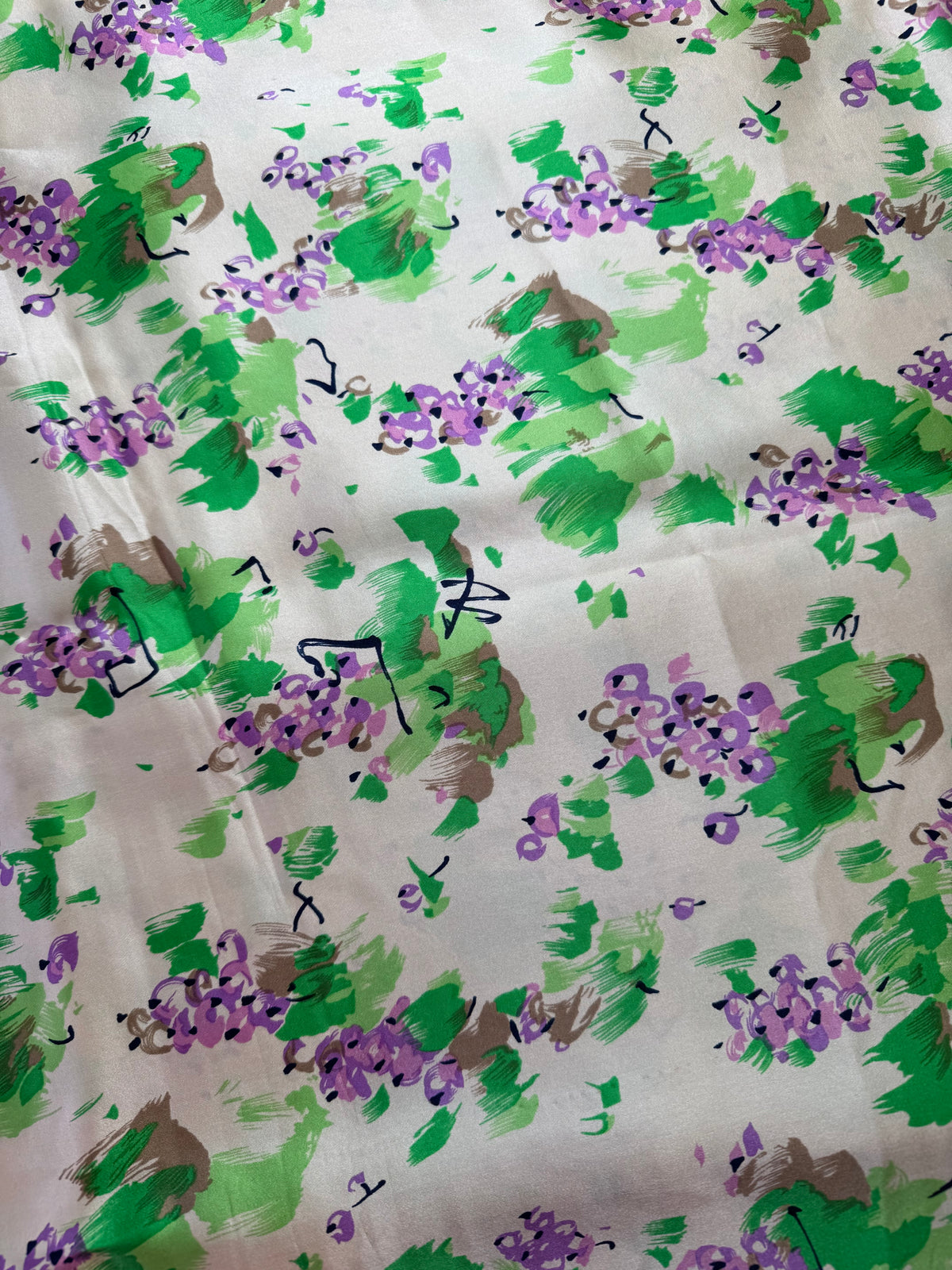Fields Sky Upcycled Pure Silk Satin Pillowcase