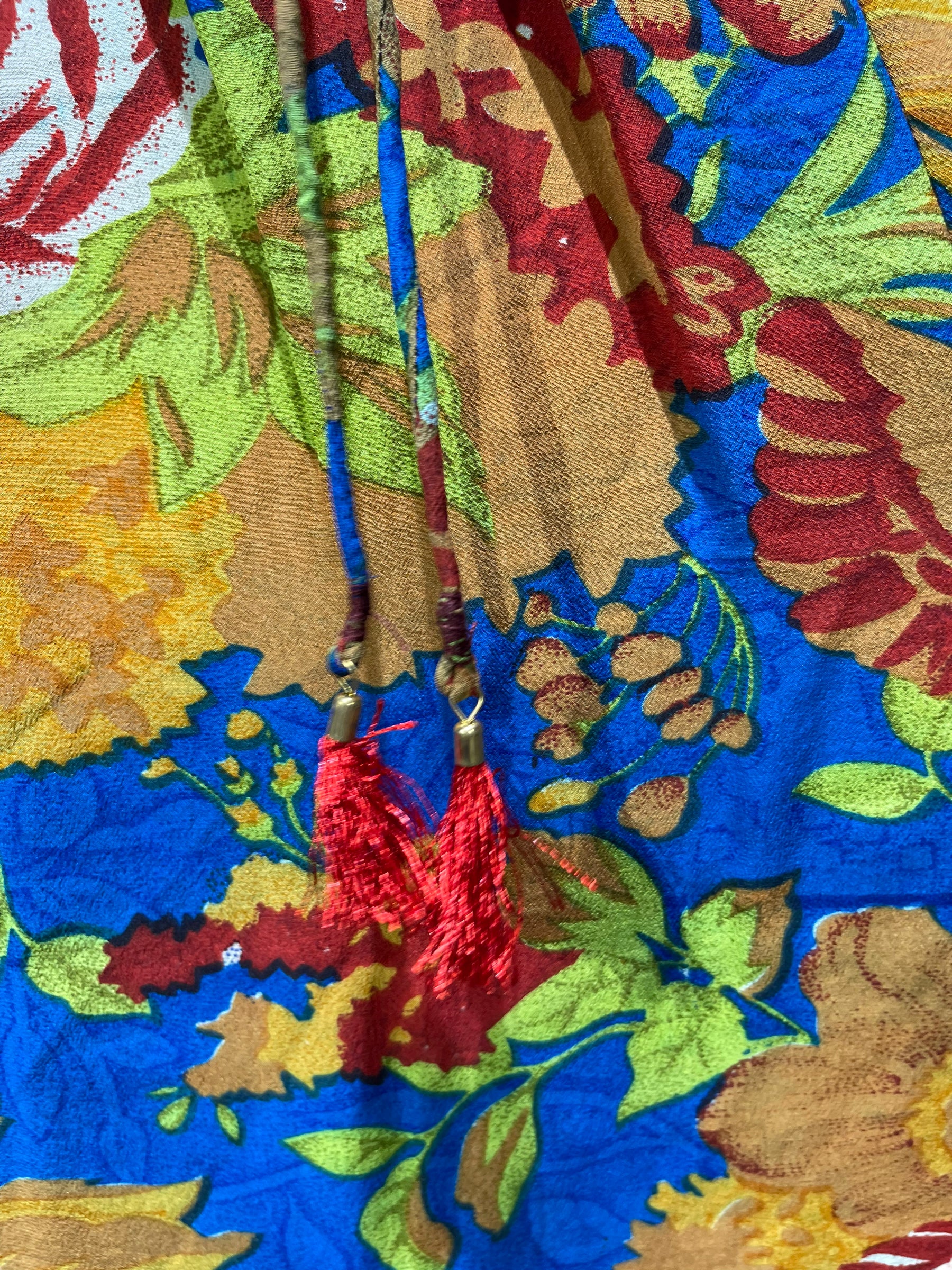 REVOLUTIONHER PRC4411 Avatar Pure Silk Maxi Kaftan