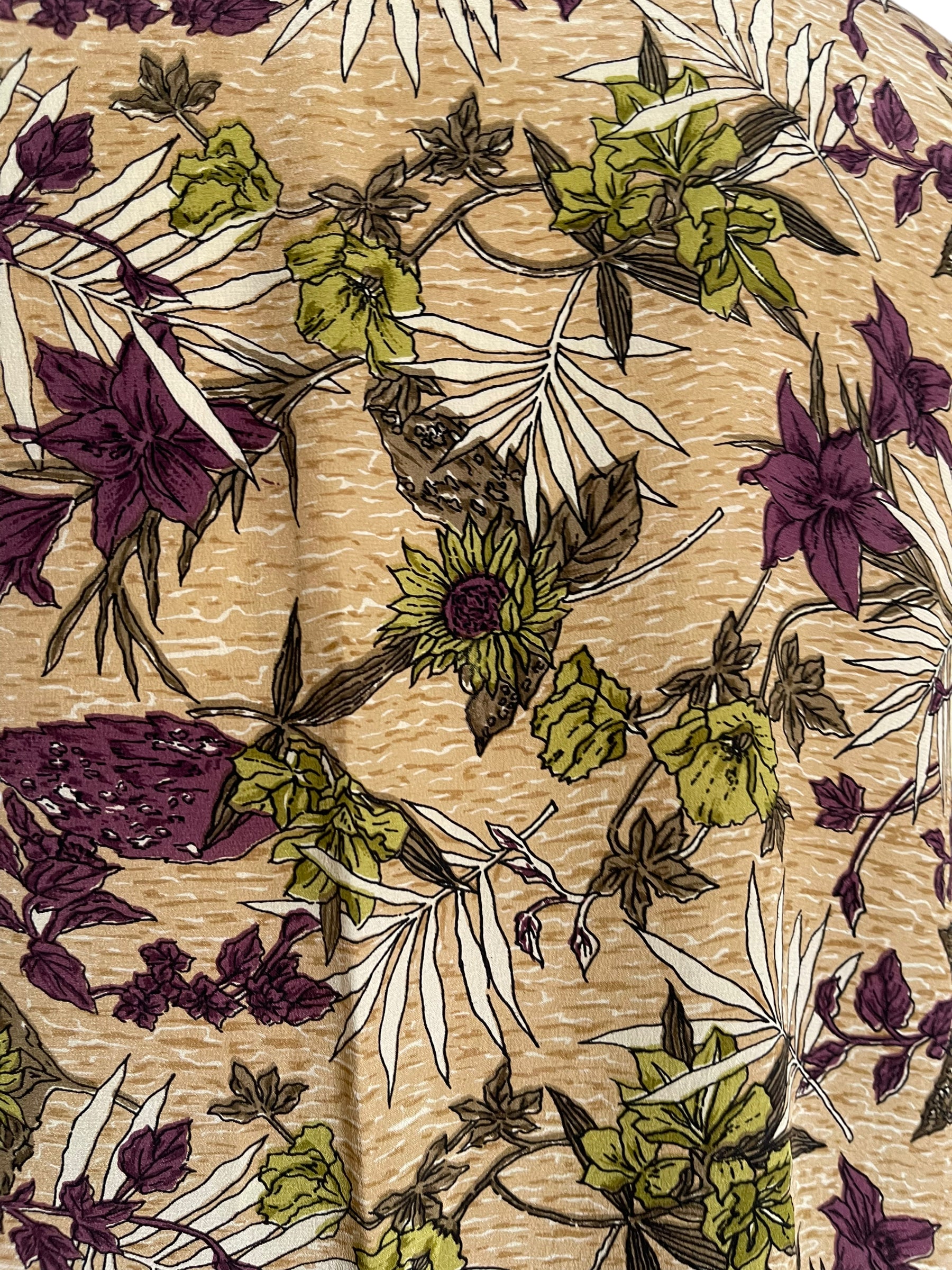 REVOLUTIONHER PRC5742 Avatar Long Pure Silk Kimono Sleeved Duster with Belt