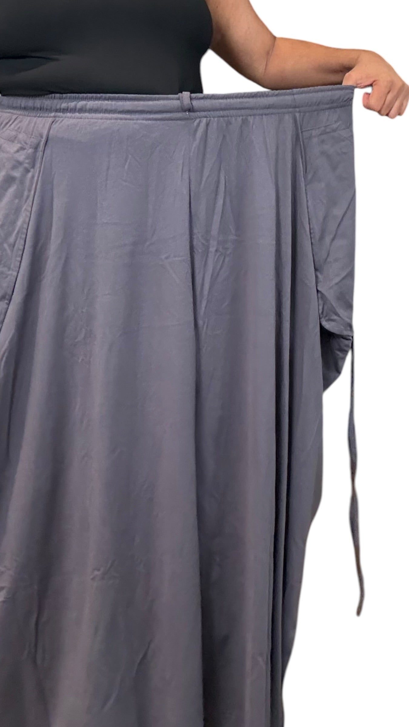 Light Grey Cotton Jersey Tashi Versatile Pants/Skirt