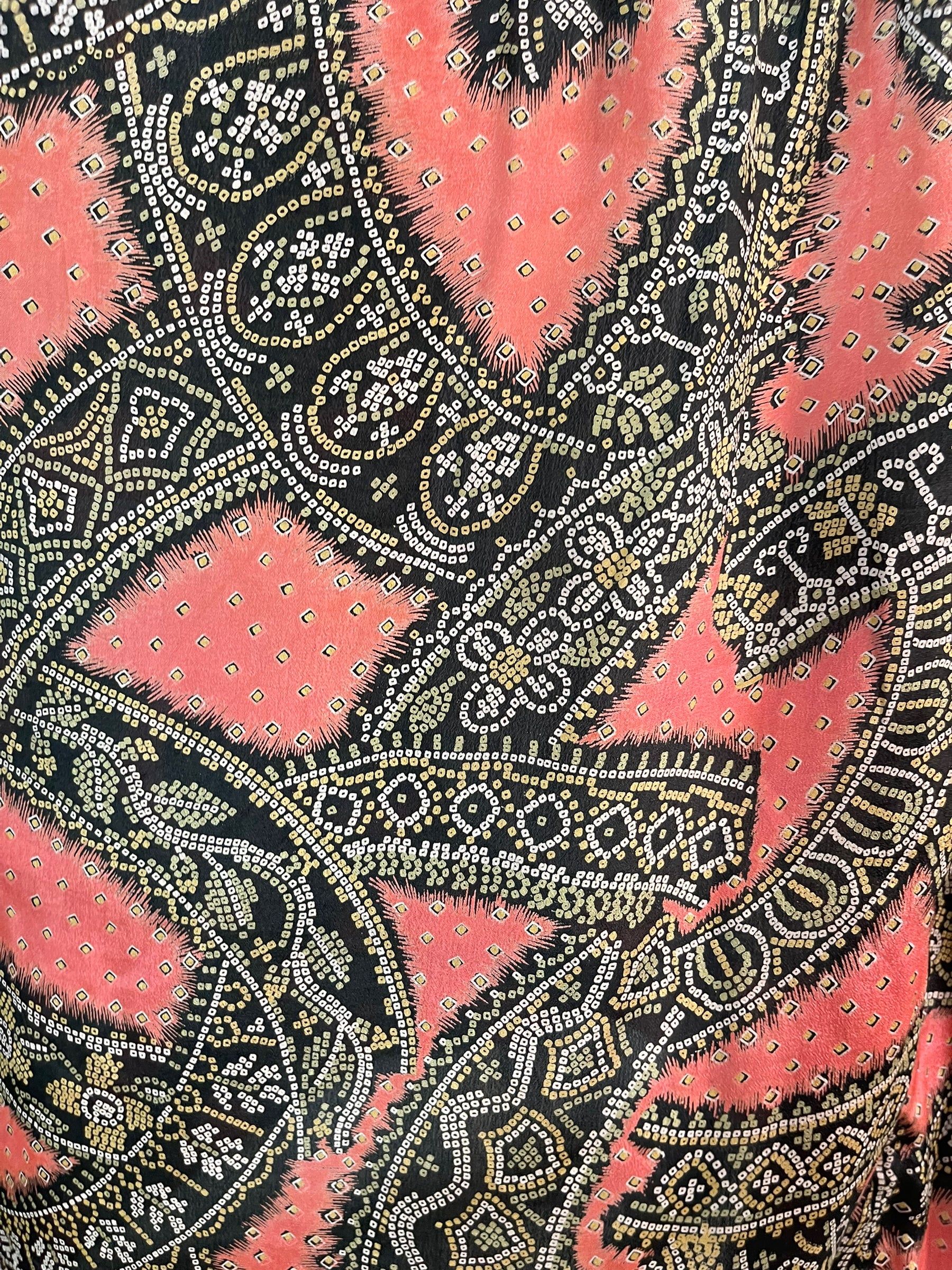 PRC6420 Avatar Pure Silk Maxi Kaftan