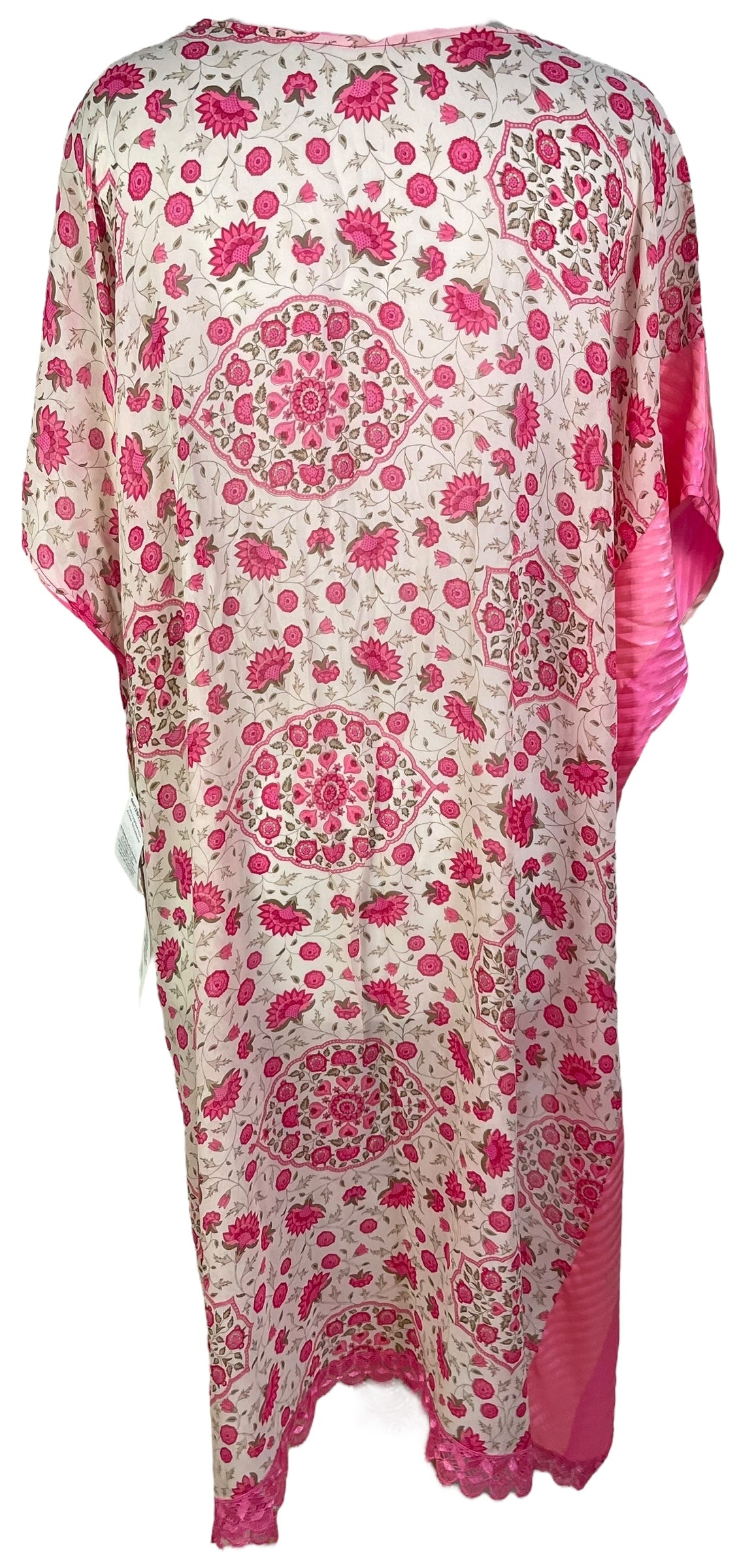 REVOLUTIONHER PRG6793 Sheer Avatar Pure Silk Maxi Kaftan