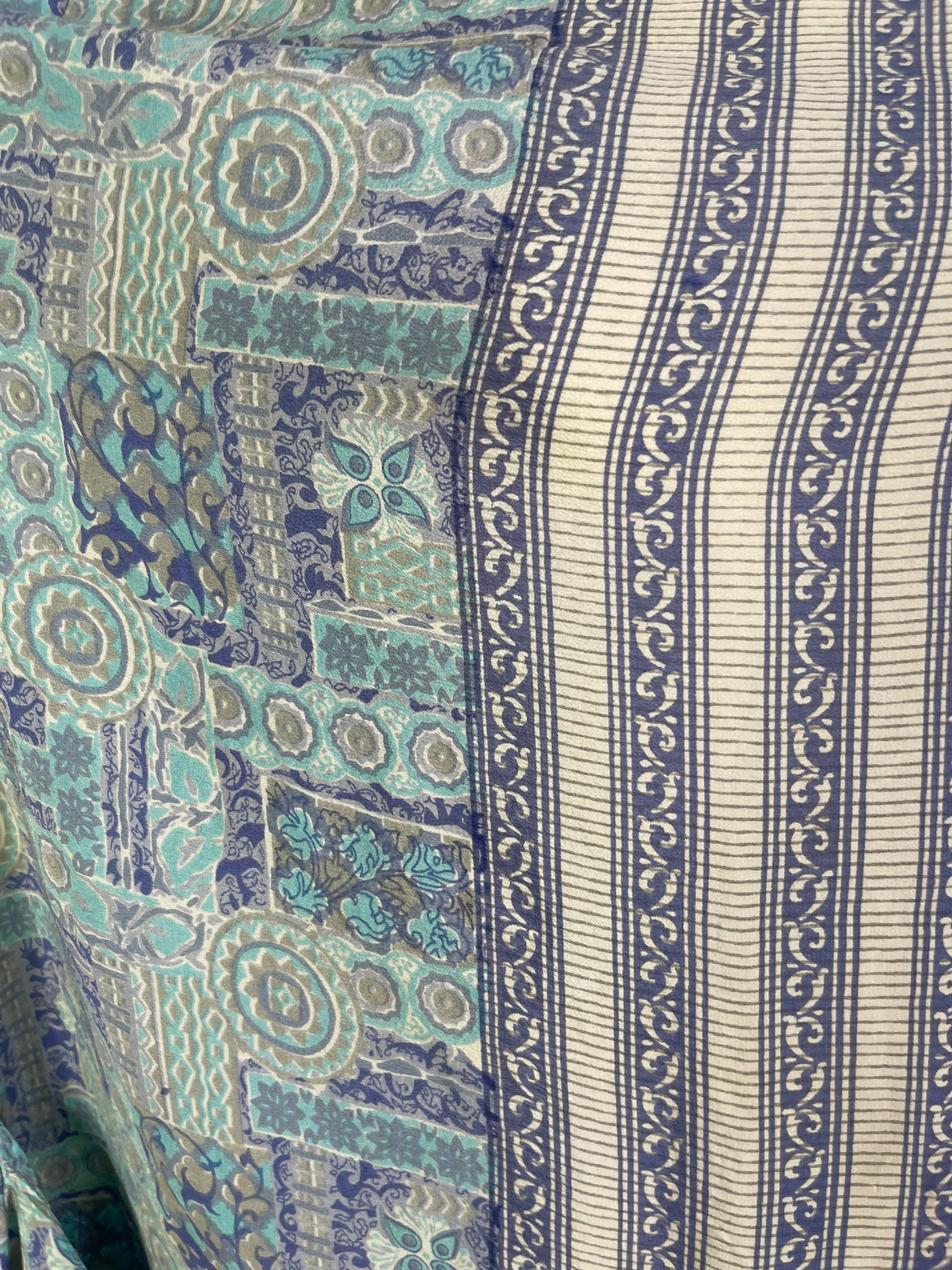 LADY LUCK PRC6553 Avatar Pure Silk Self Pocket Tunic Dress